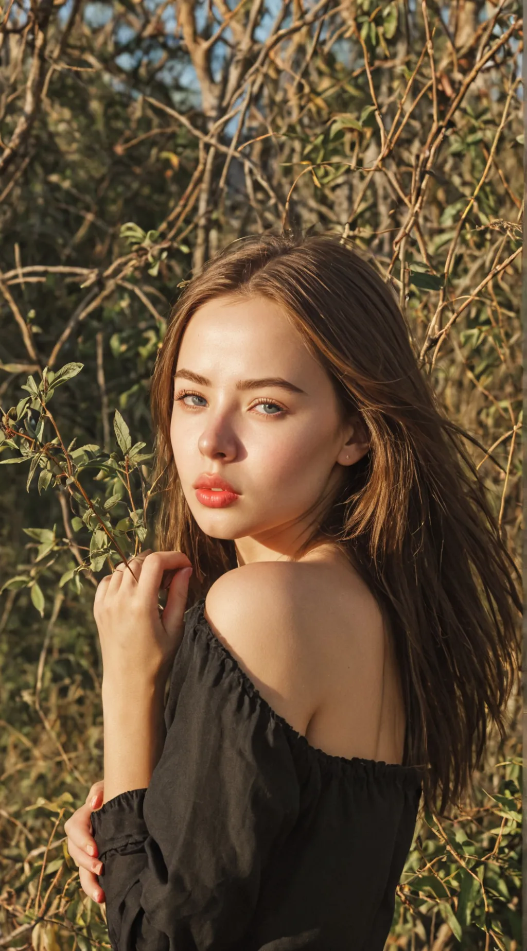 ai character: Digital Deception background