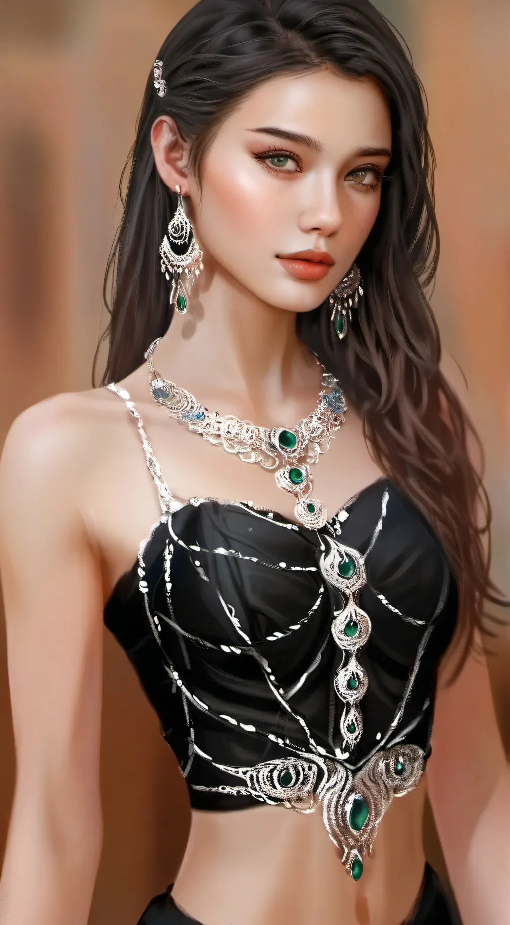 ai character: meet Demonica  background