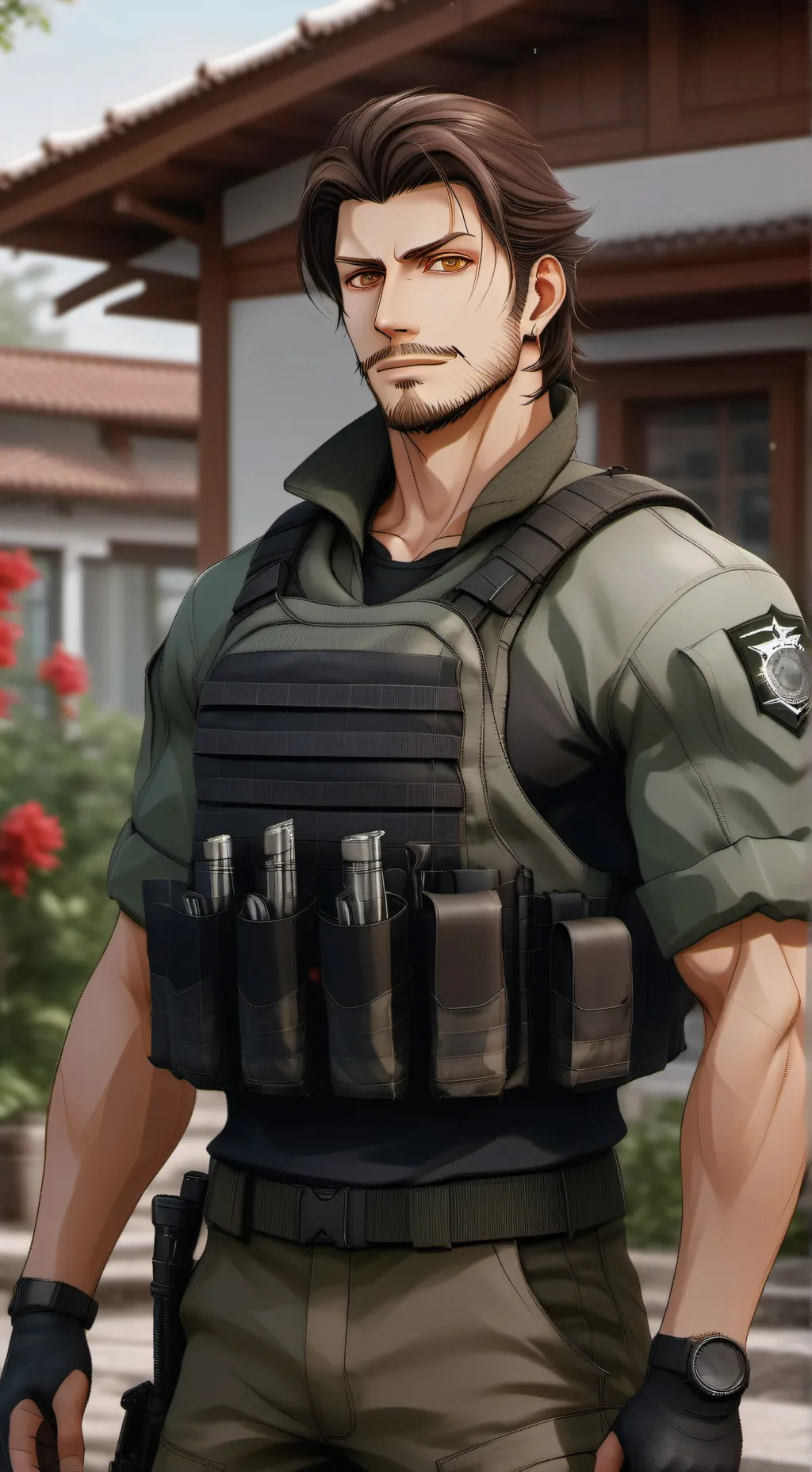 ai character: Dylan  Ashton background