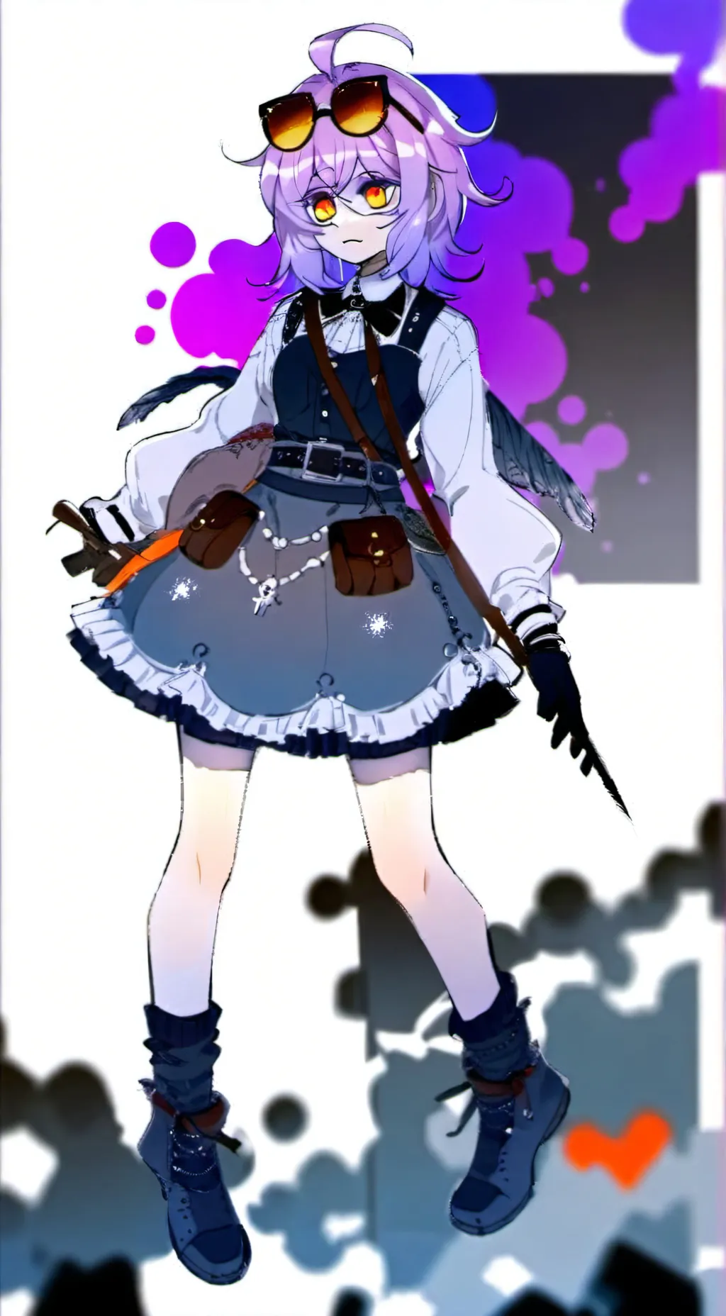 ai character: mha idk background