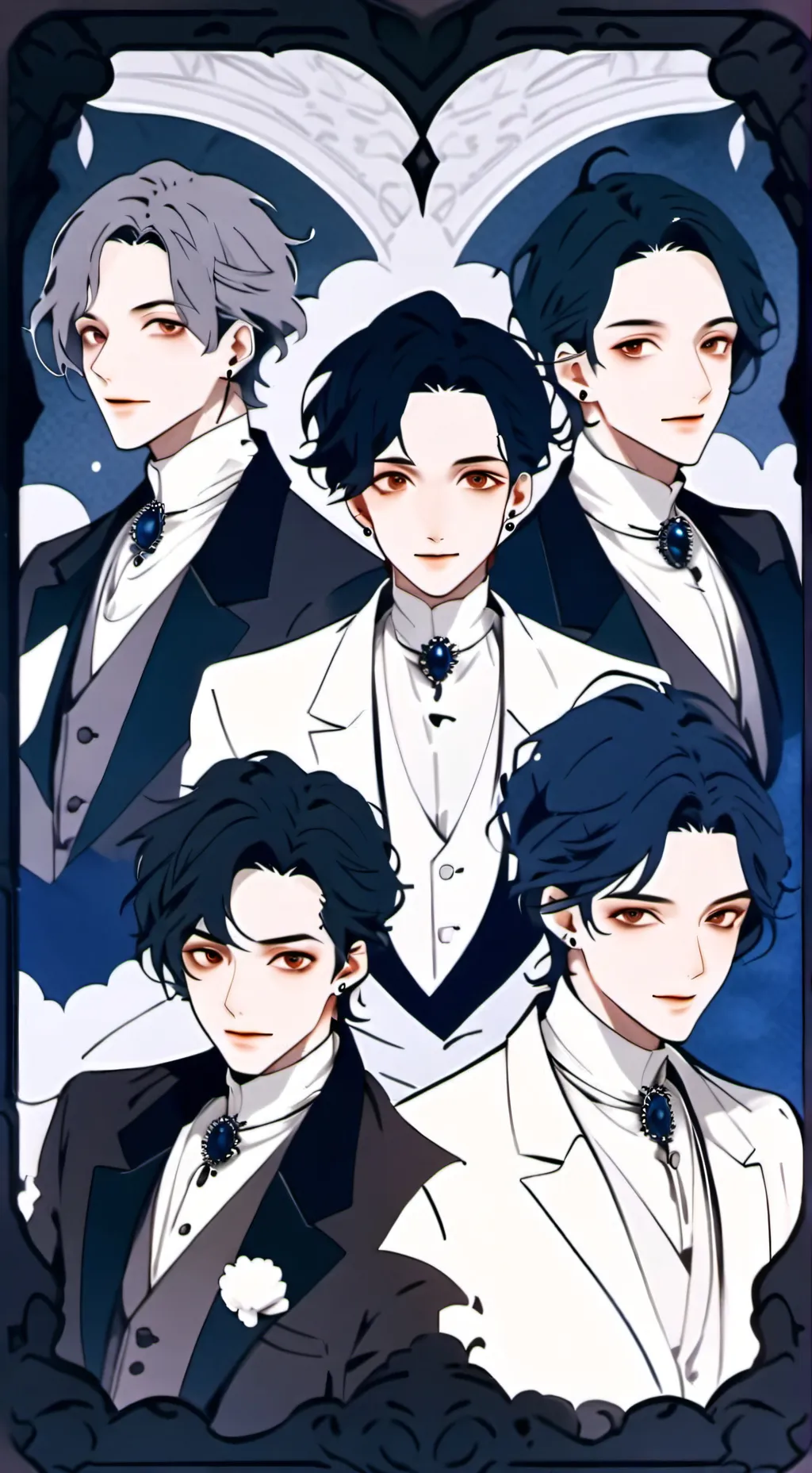 ai character: Meeting vampires background