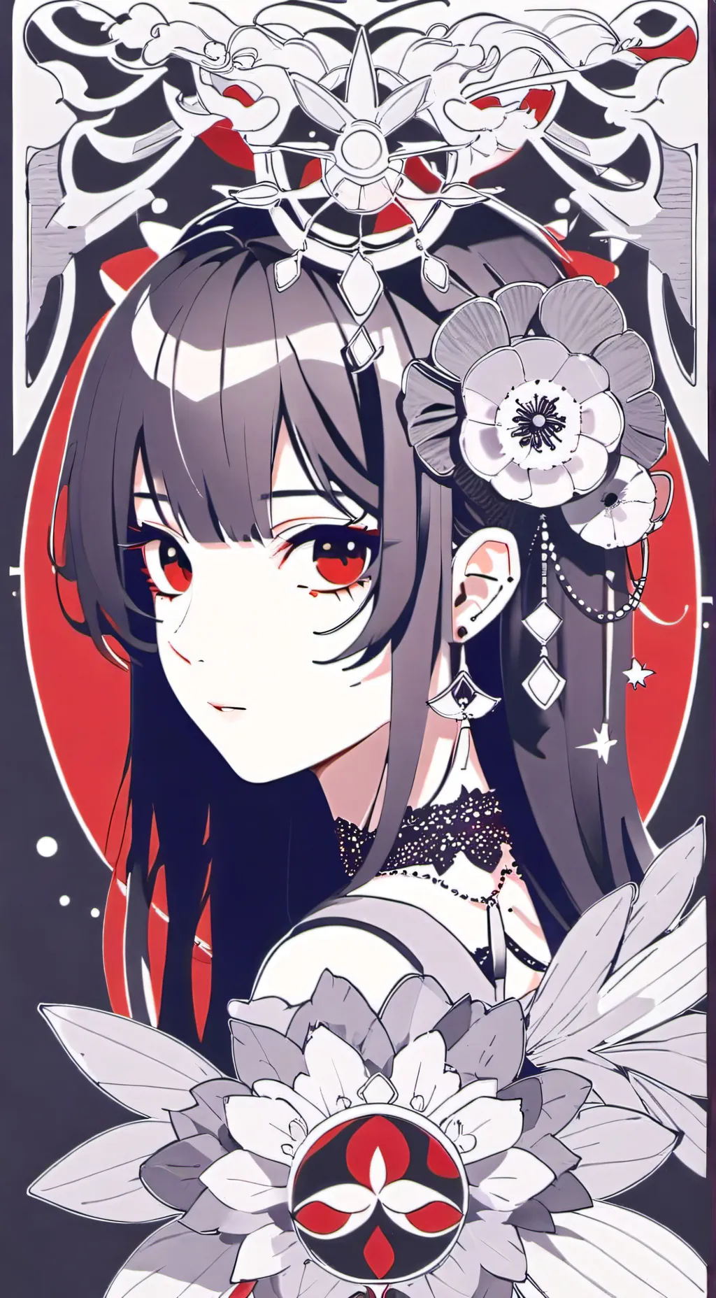 ai character: FB plage. background