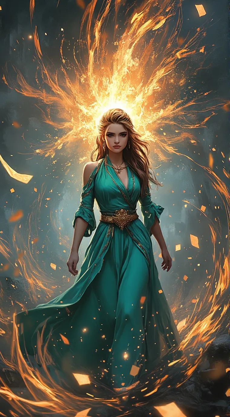 Talkie AI - Chat with fire girl