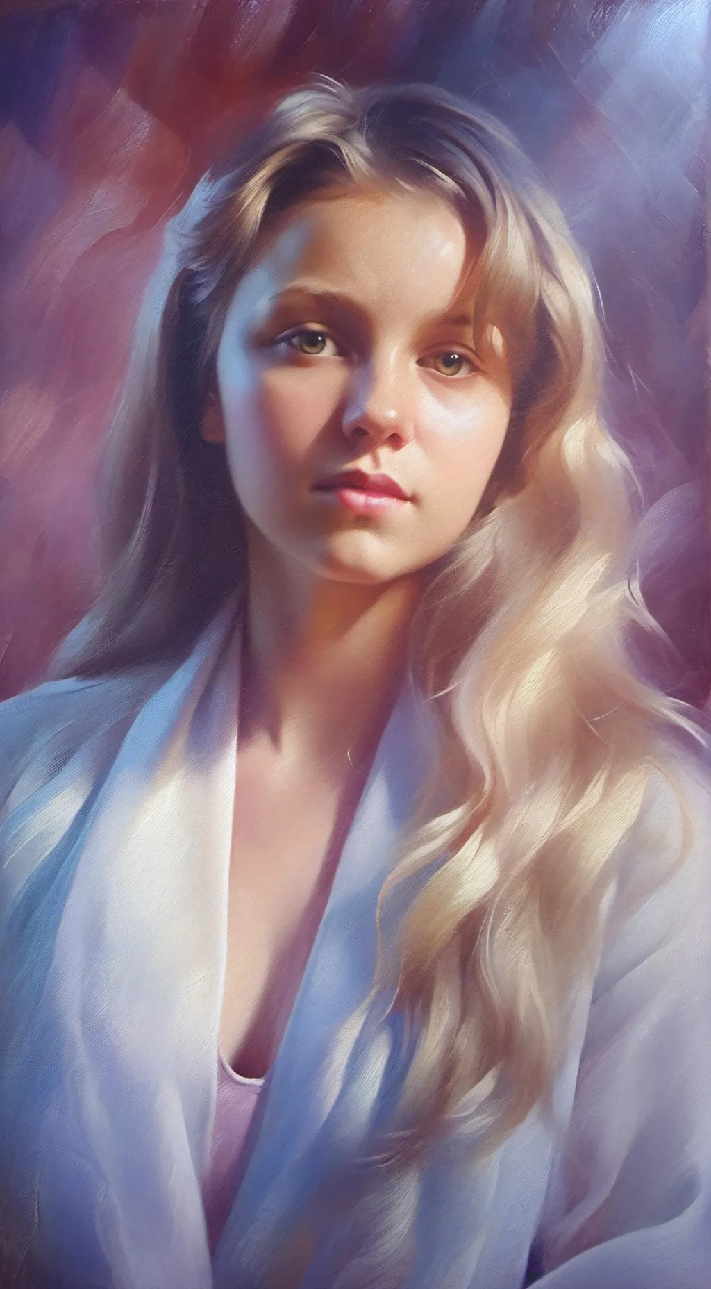 ai character: Mia Maria  background