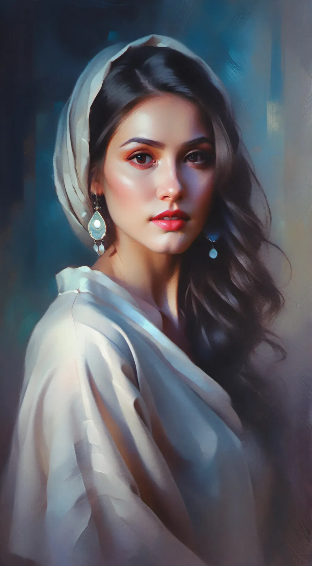 ai character: Woman background