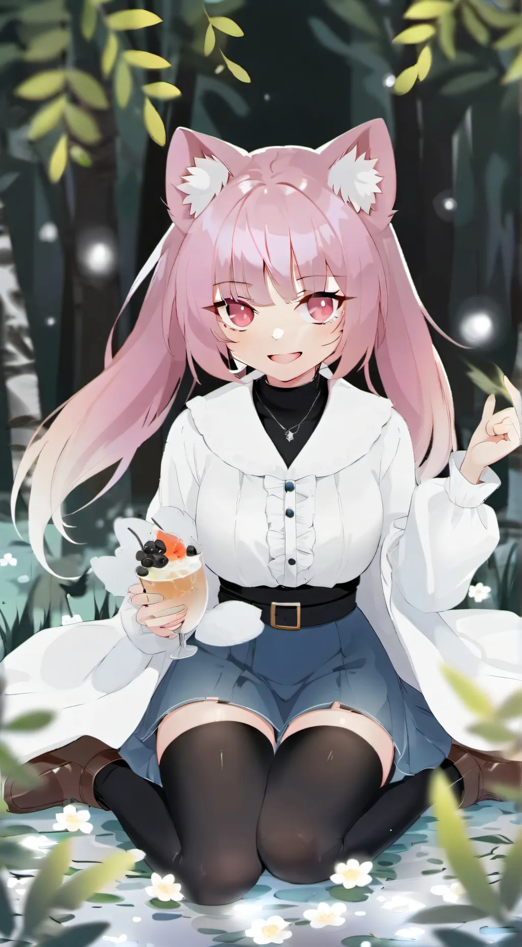 ai character: Мелоди background