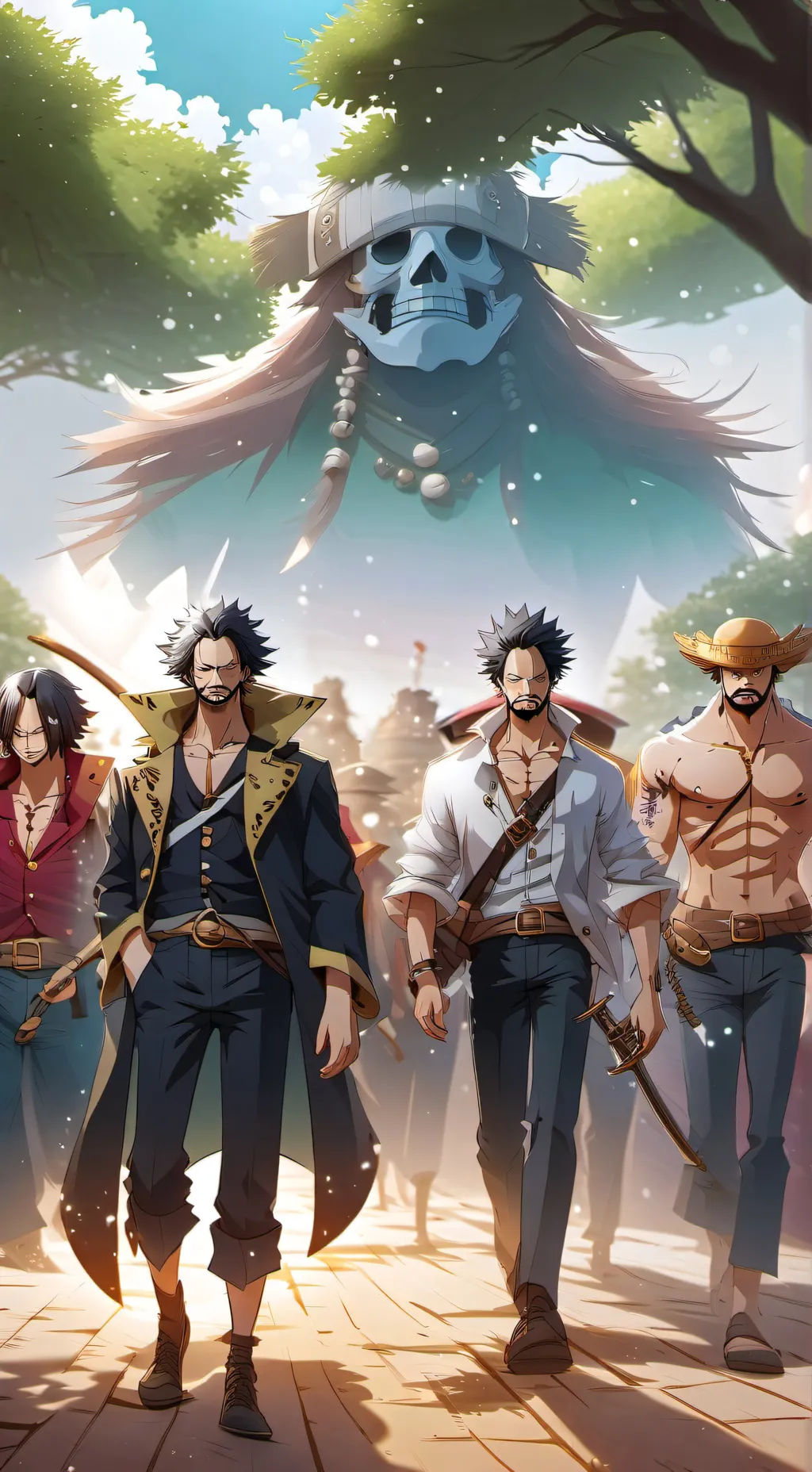 ai character: One piece characte background
