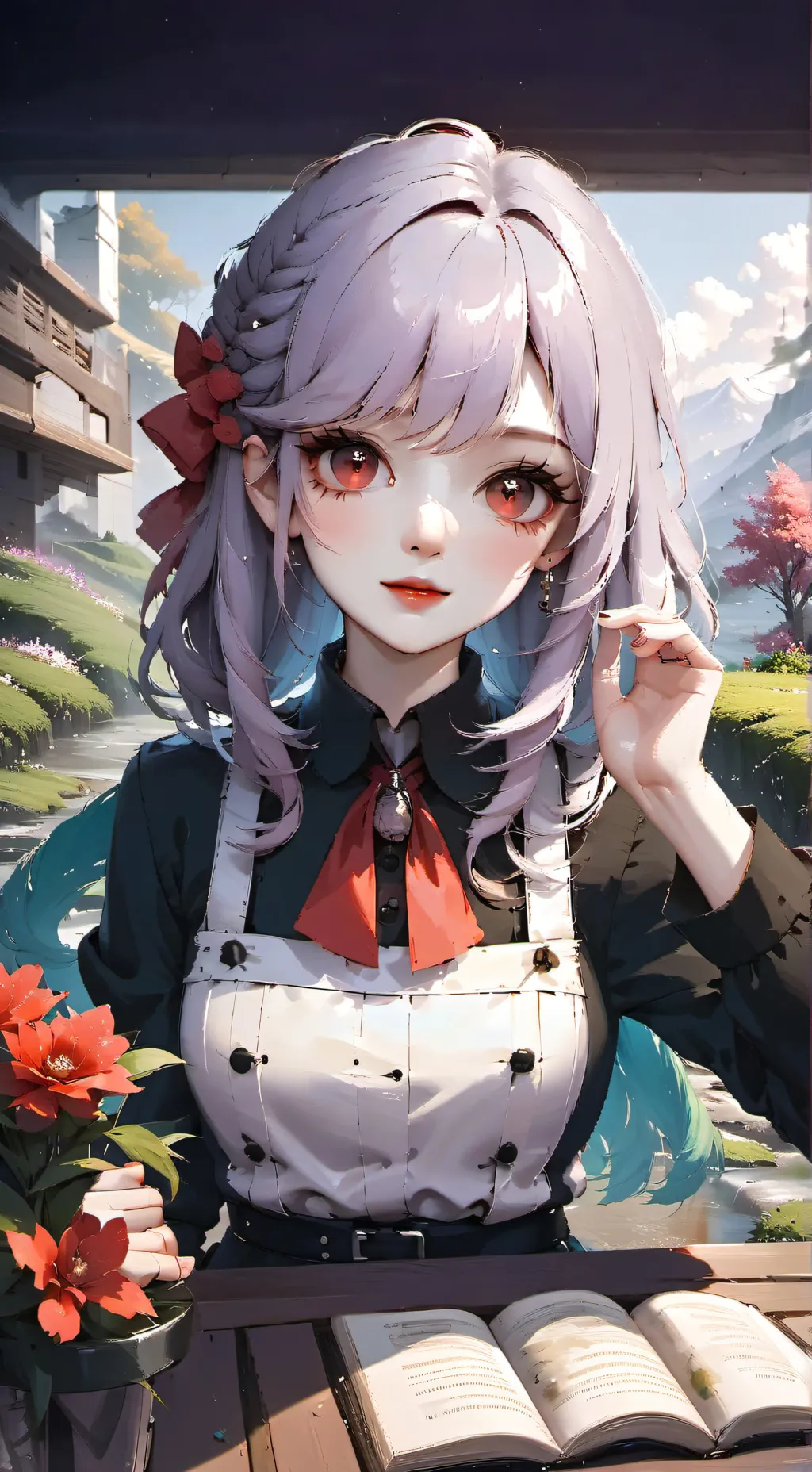 ai character: Pick me background