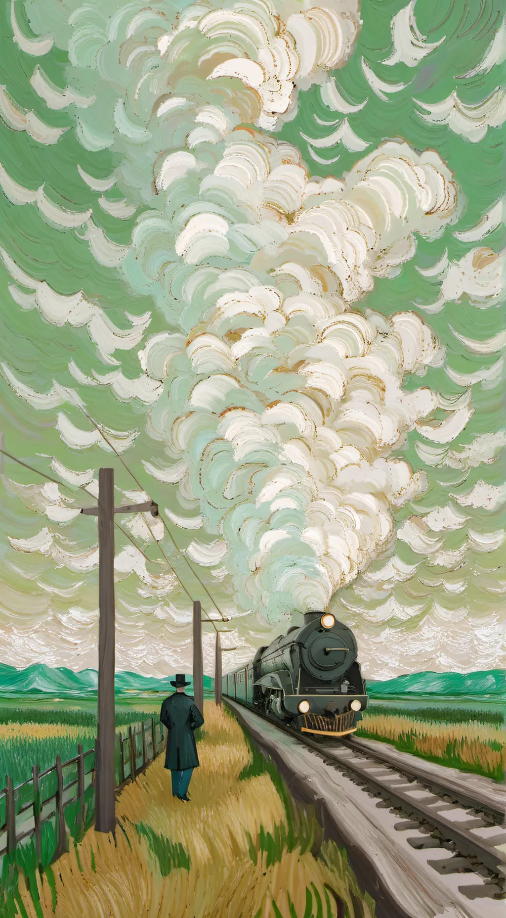 ai character: Alphabet World background