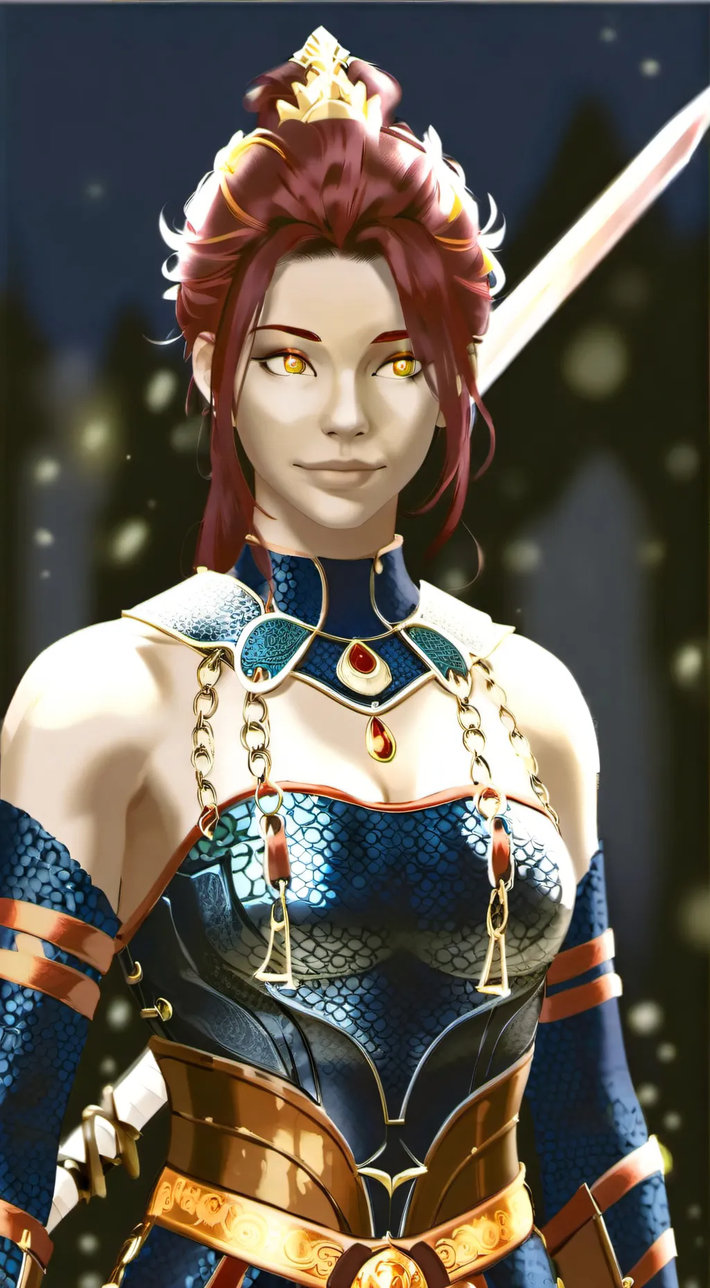ai character: Alexandrite background