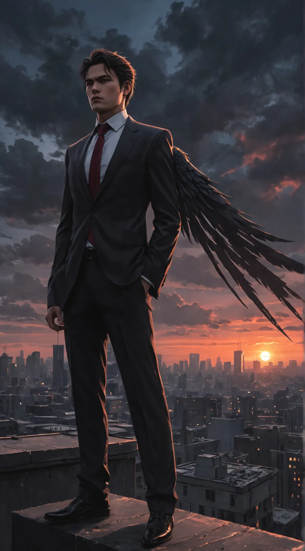 ai character: Lucien background