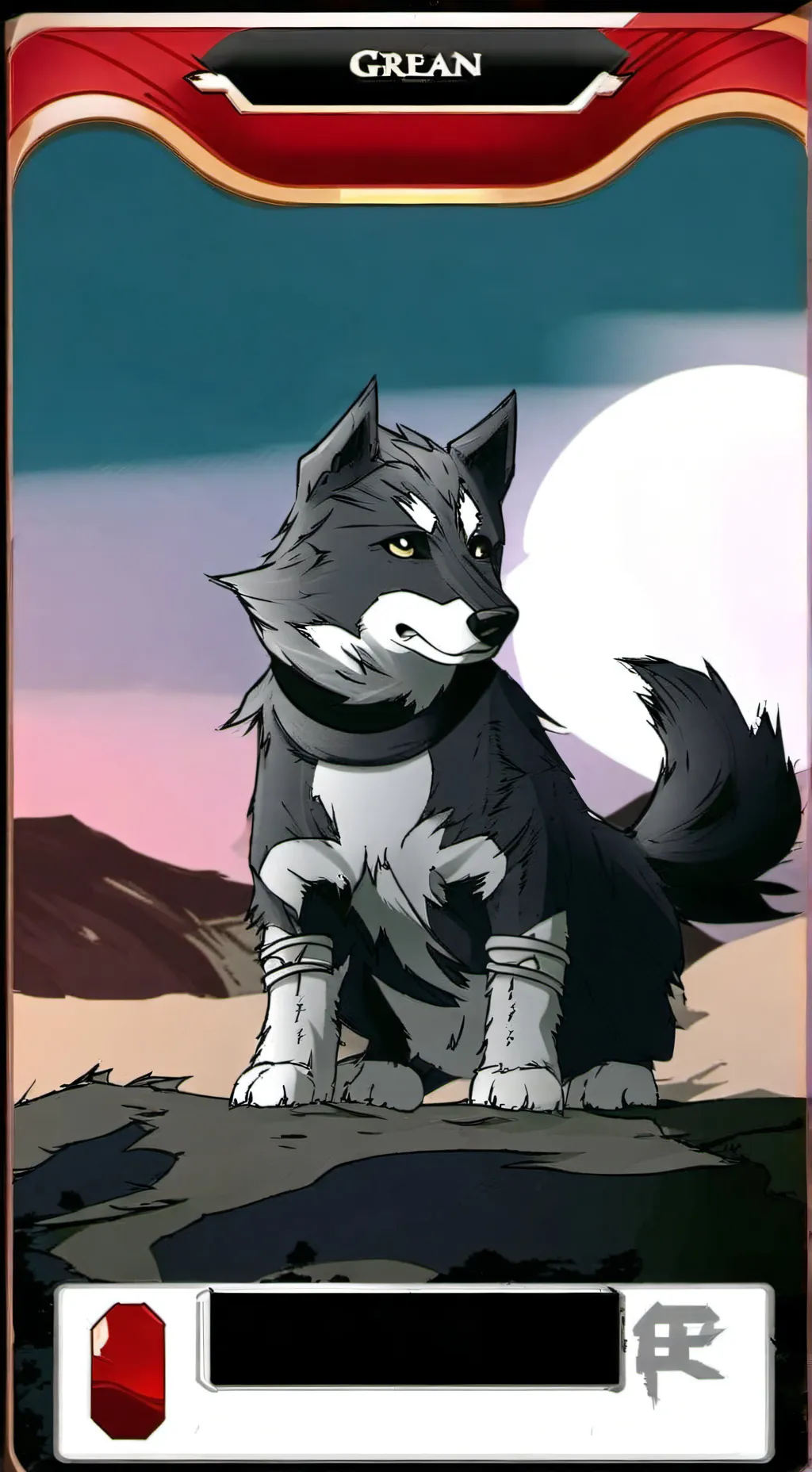 ai character: blot  background