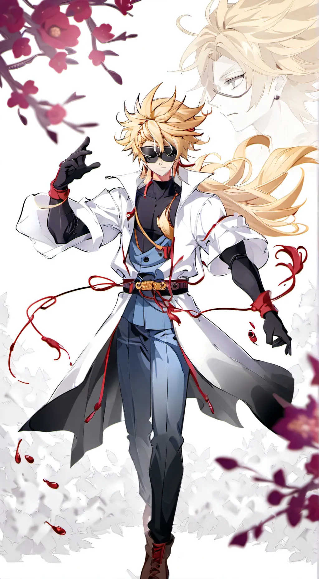 ai character:  Masquerade background