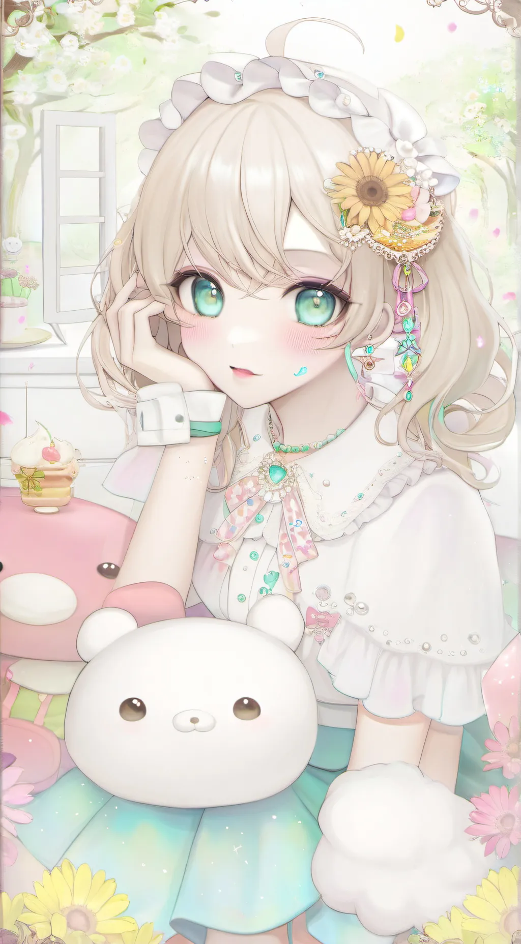 ai character: Anything  background