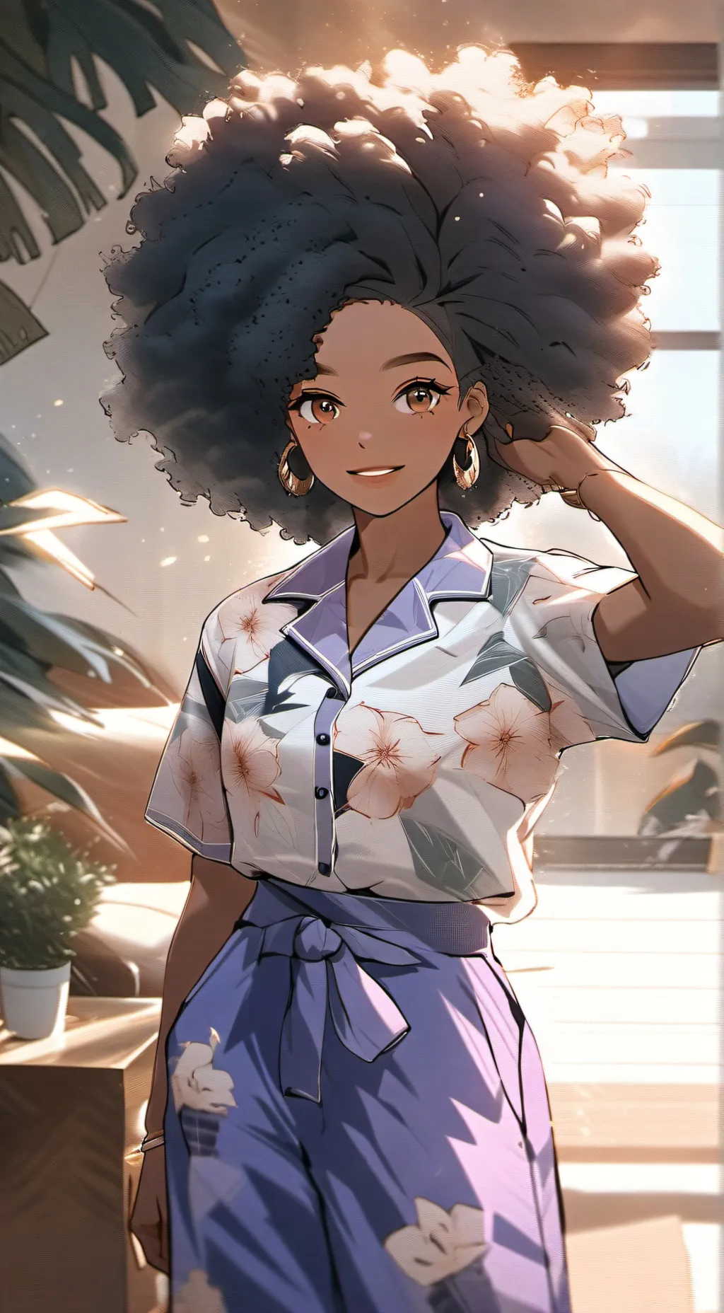 ai character: Miracle background