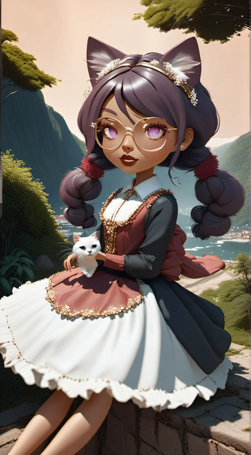ai character: Stacy  background