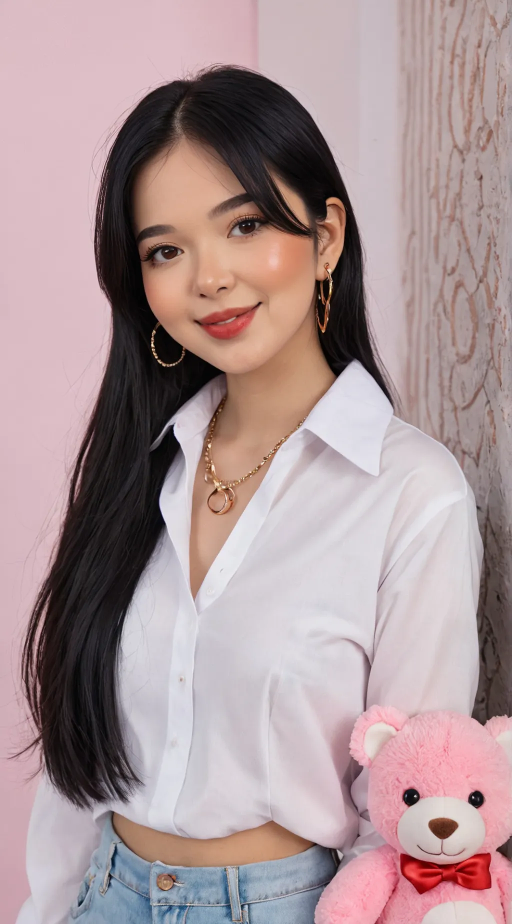 ai character: Ariel background