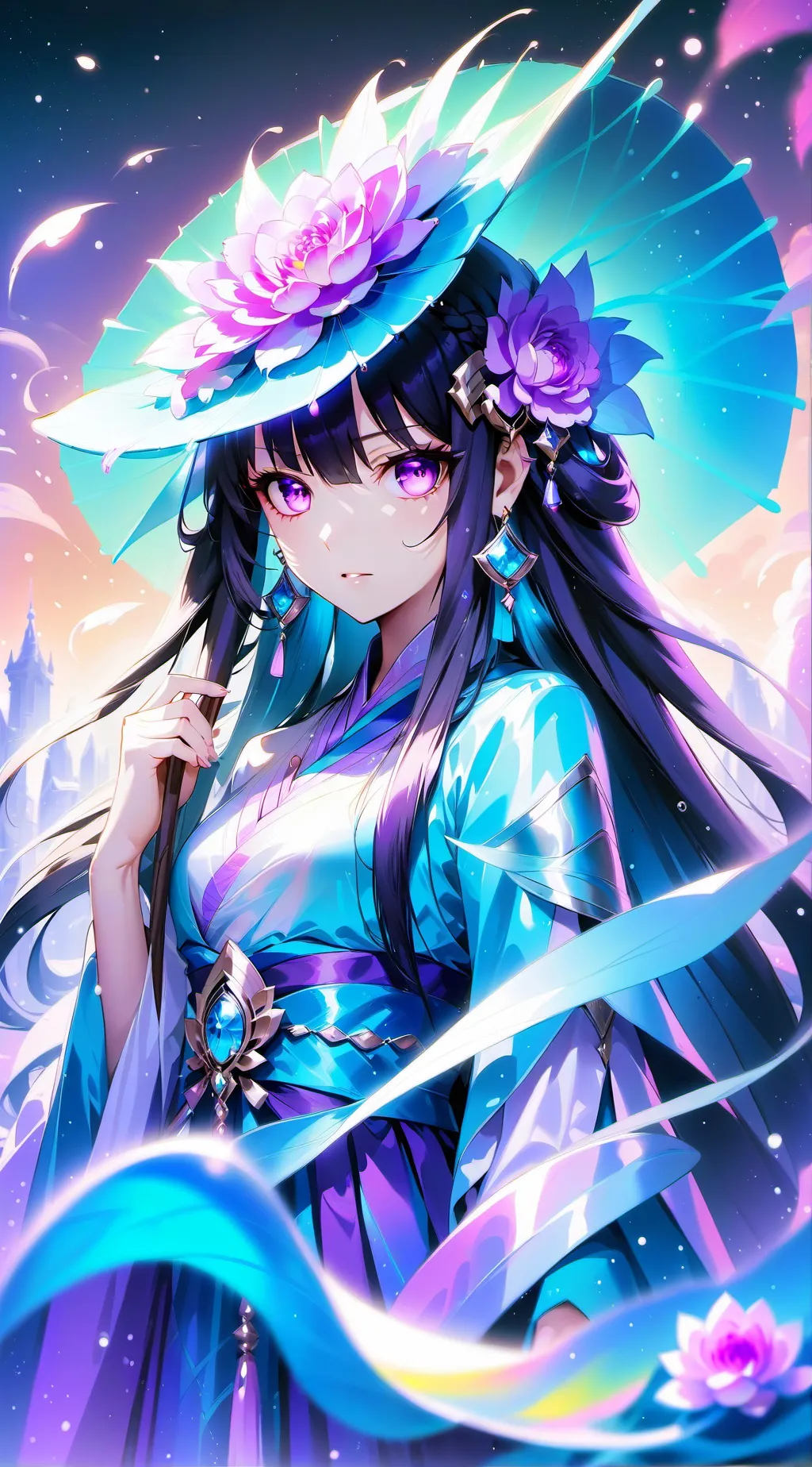 ai character: naomi  background