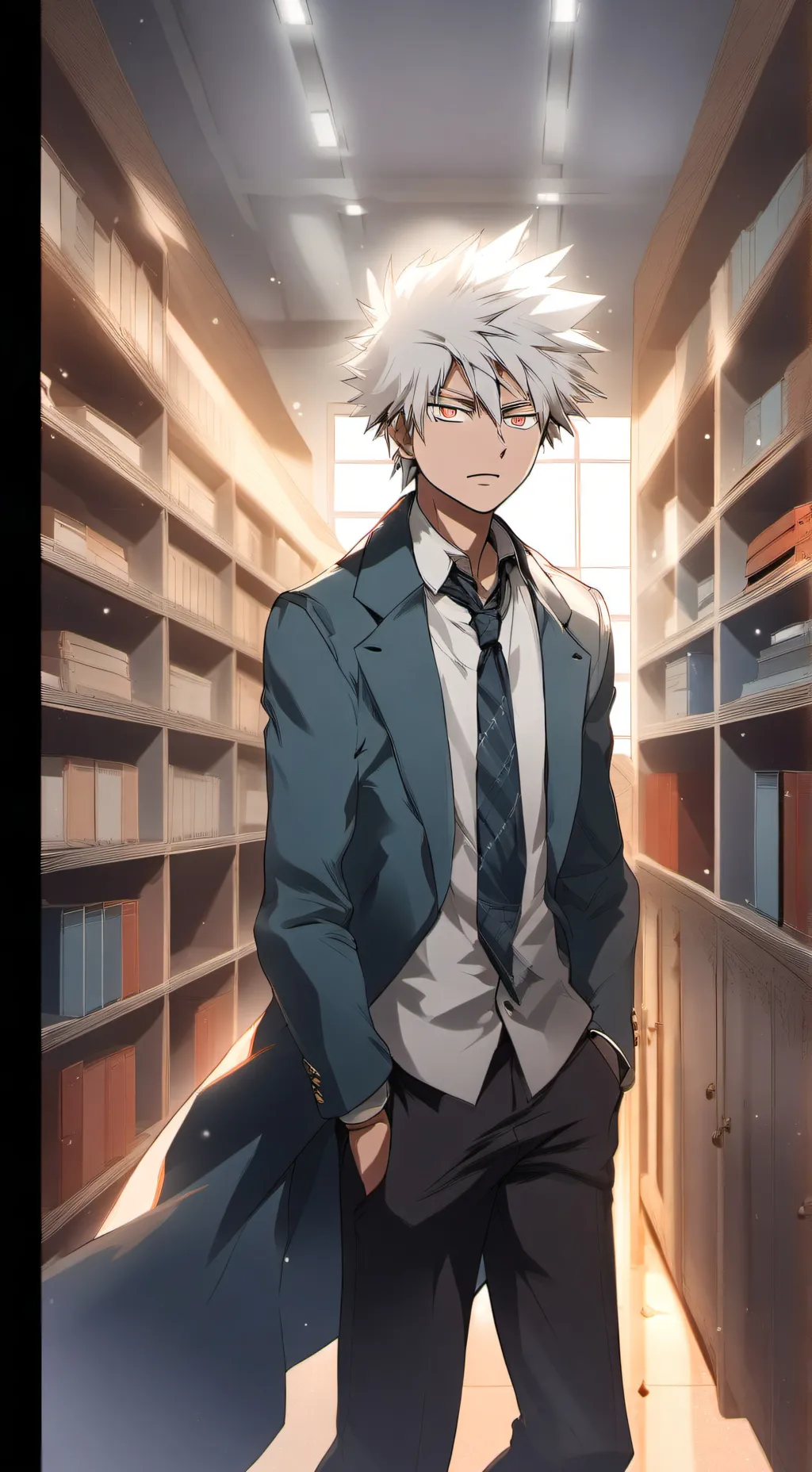 ai character: Bakugo (angst) background