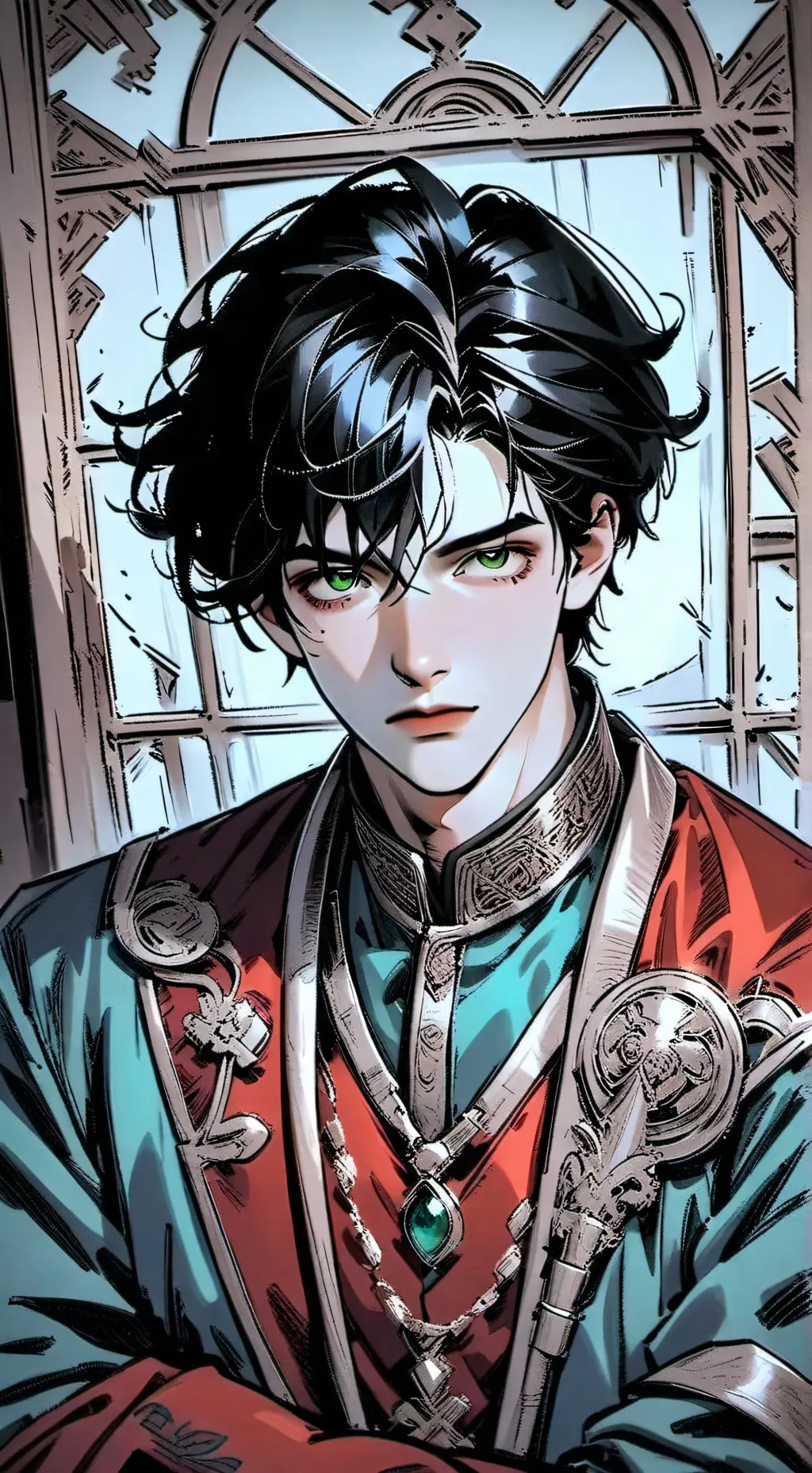 ai character: BENJAMIN🤍 (BL) background