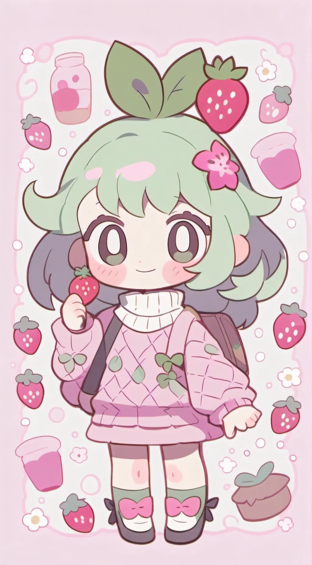 ai character: sprout background
