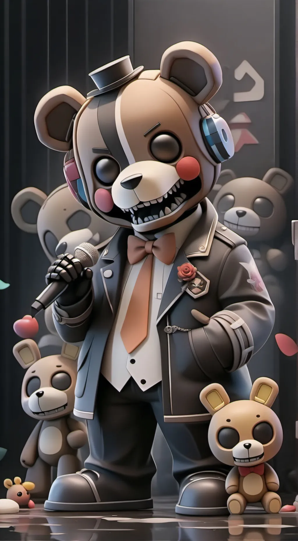 ai character: fnaf background