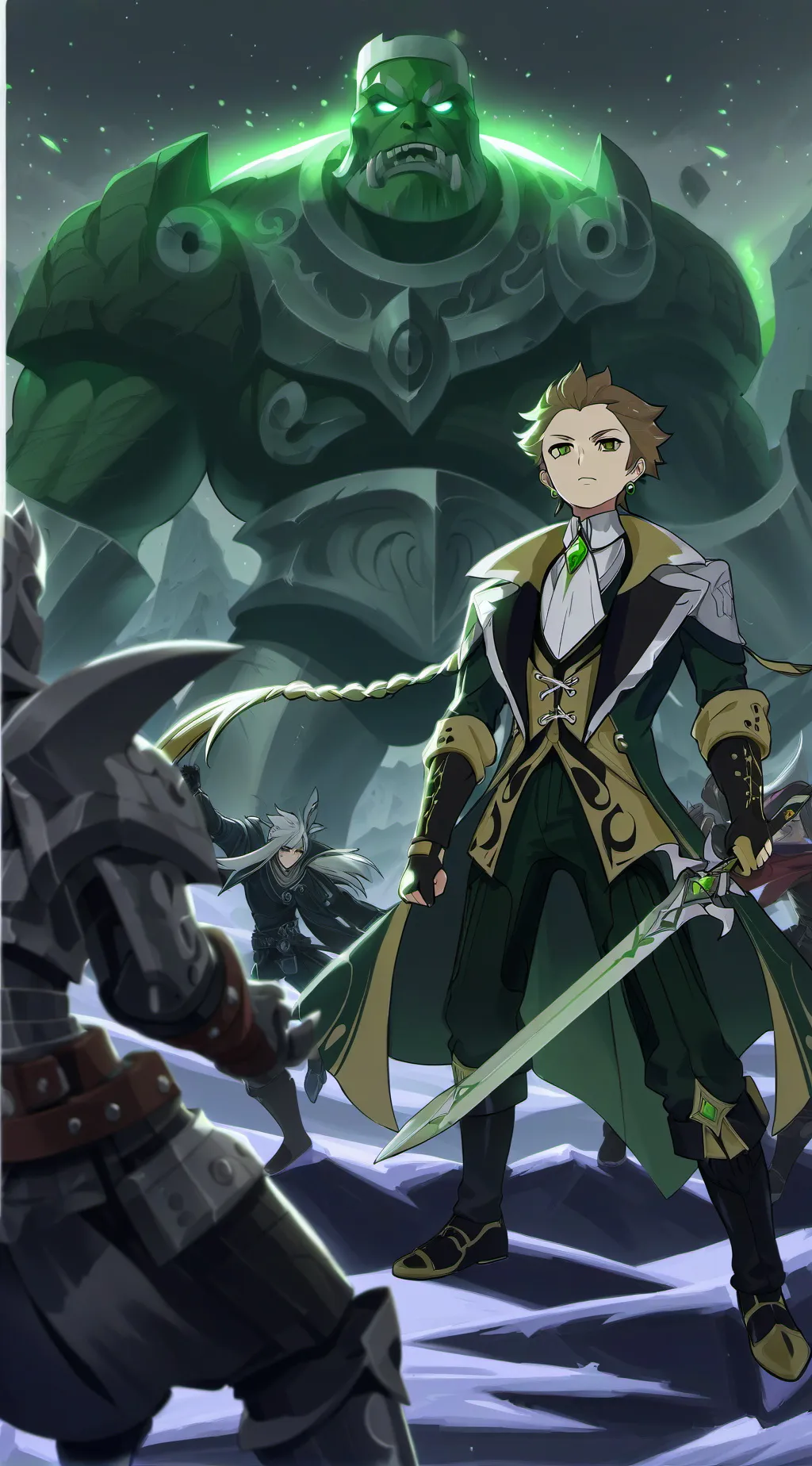 ai character: King 7DS background