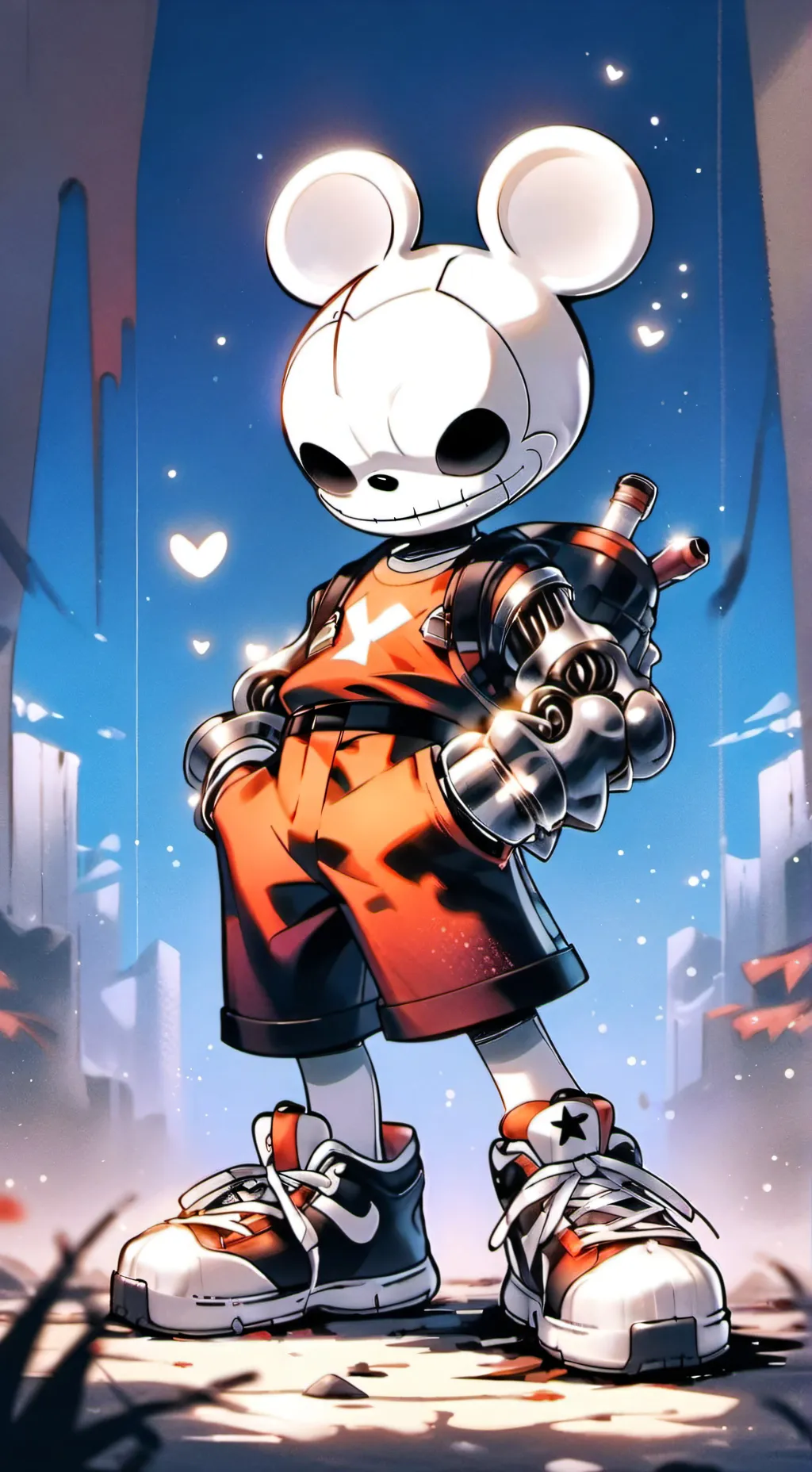 ai character: cuphead  background