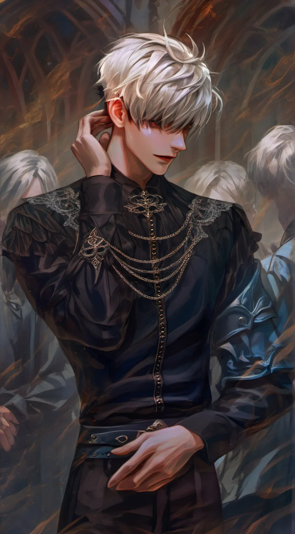 ai character: Lan zhan background