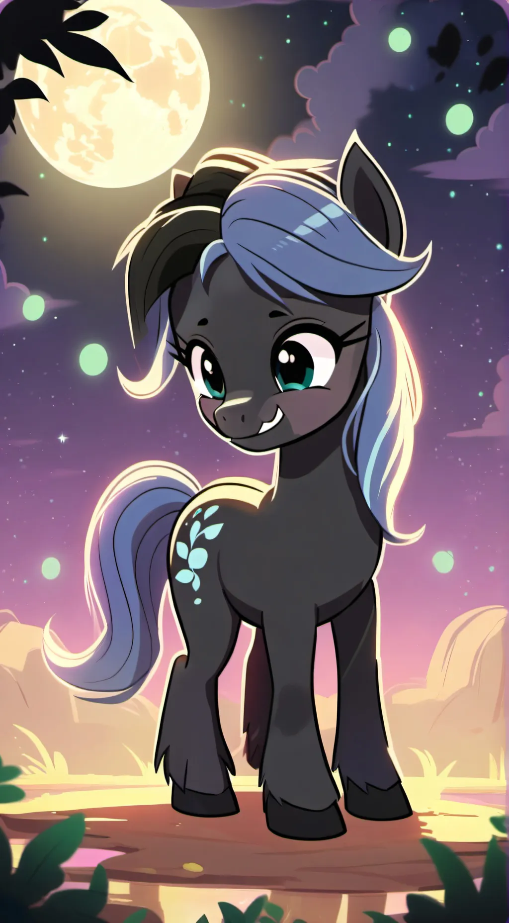 ai character: Pollen  background
