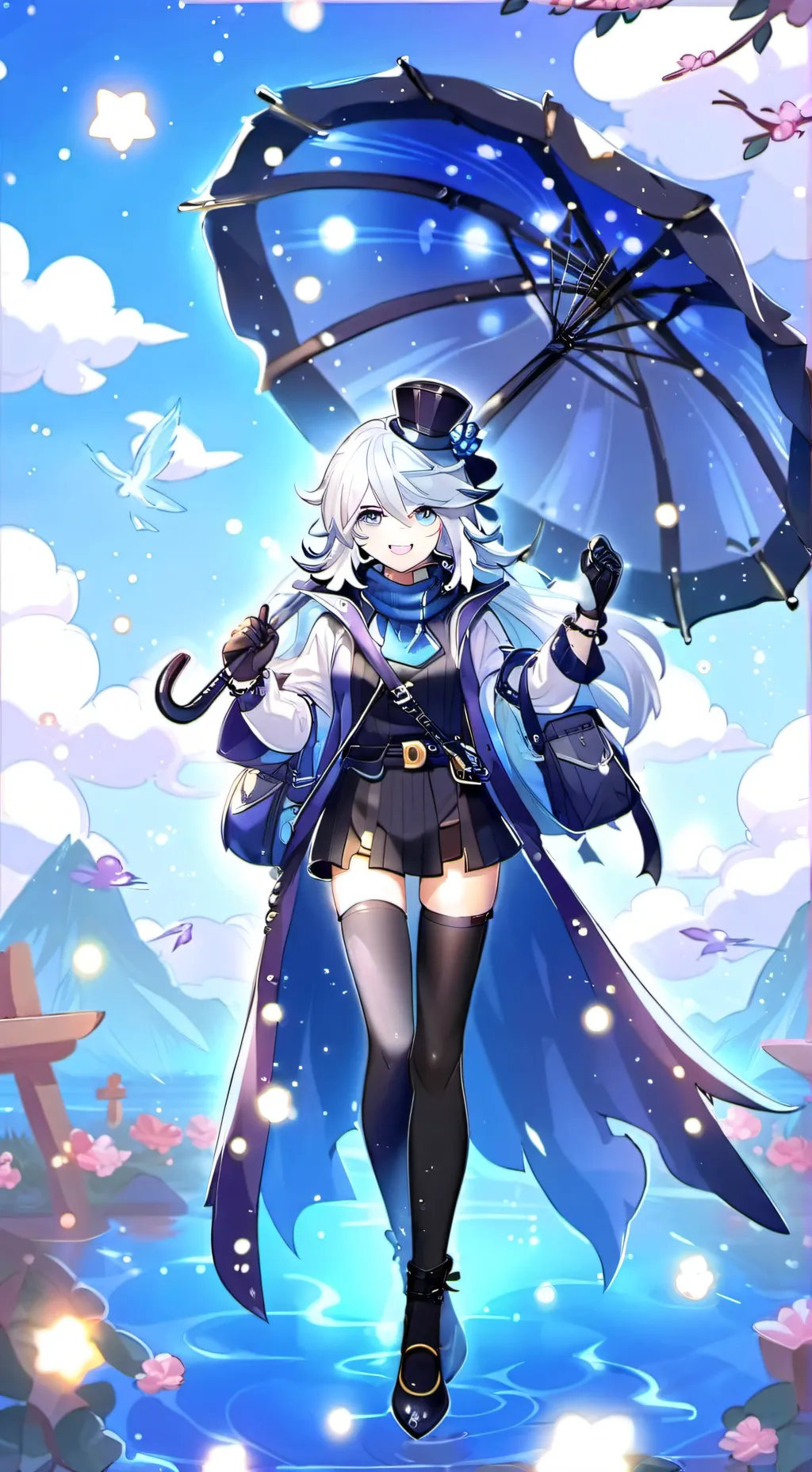 ai character: Furina background