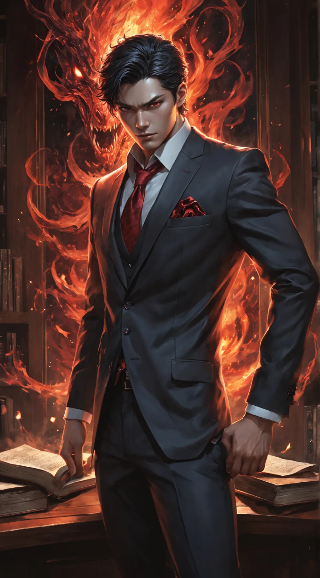 ai character: Lucien background