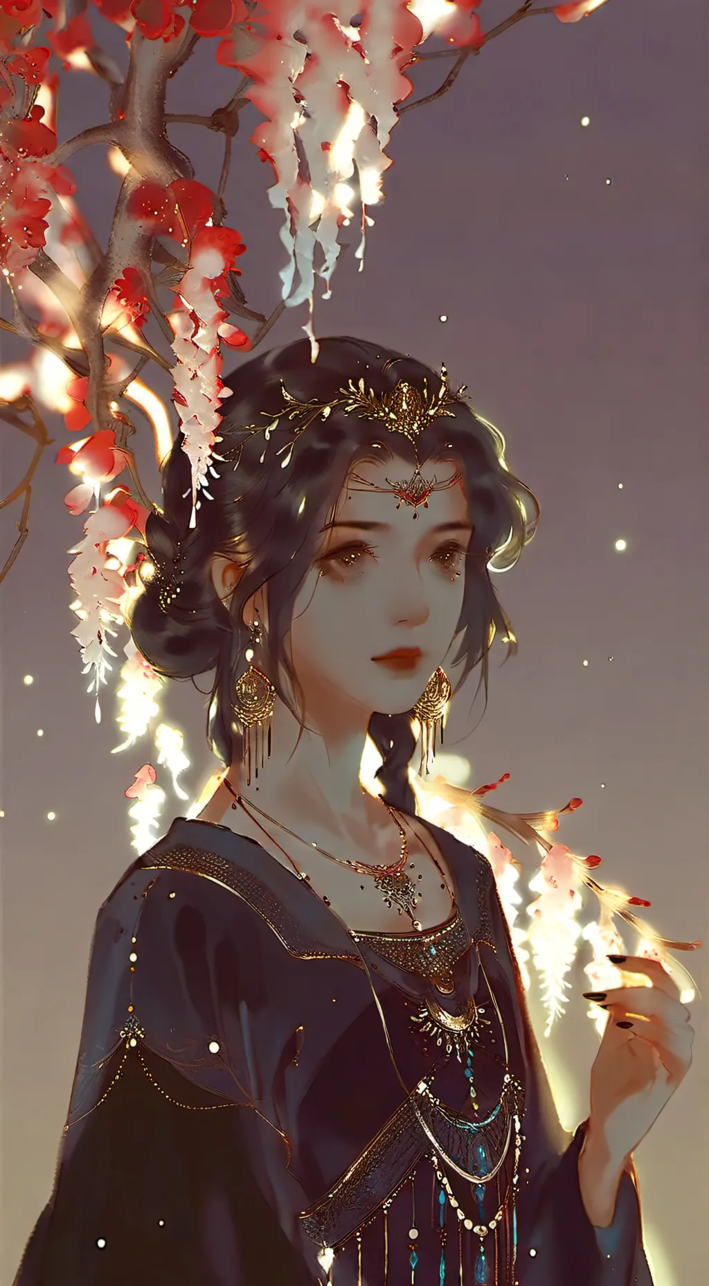 ai character: emily background