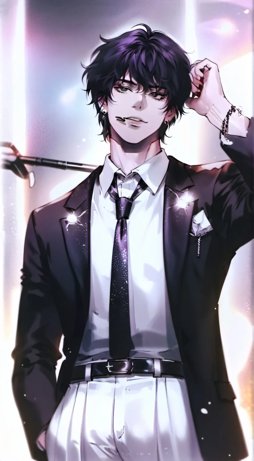 ai character: Luckye background