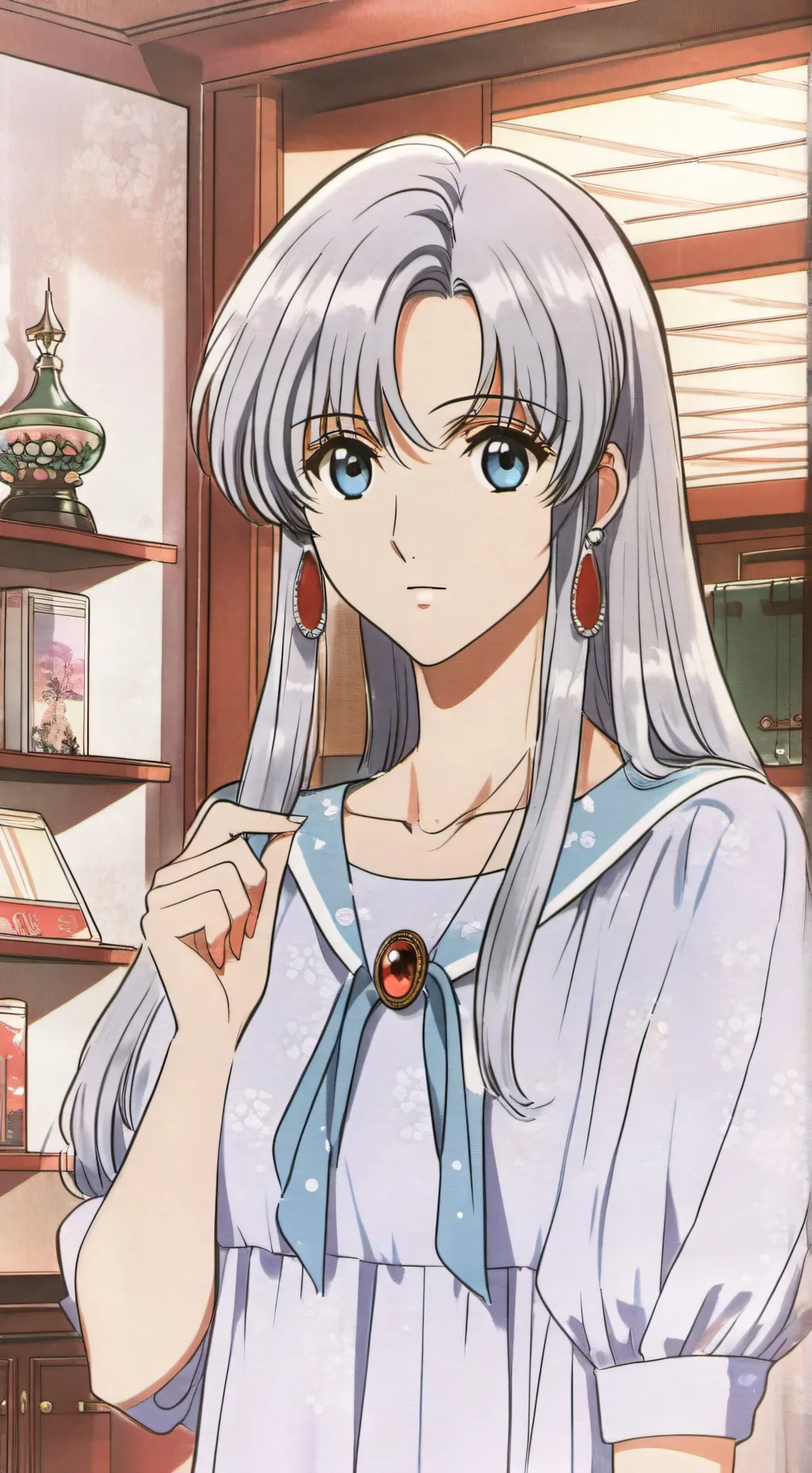 ai character: pure vainilla  background