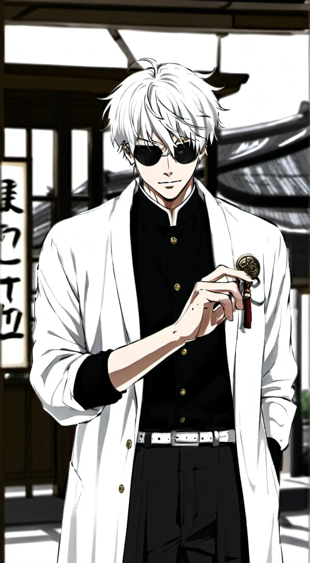 ai character: Gojo 2006 background