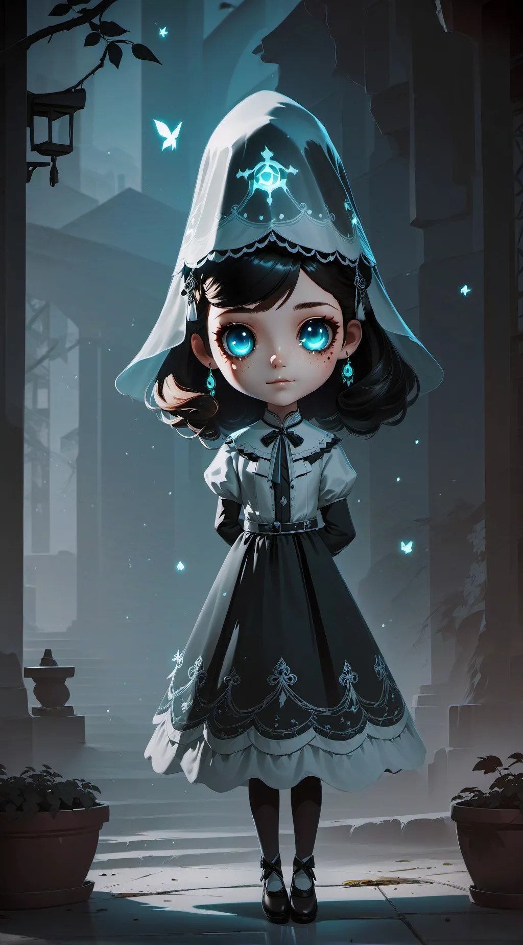 ai character: Lynn  background