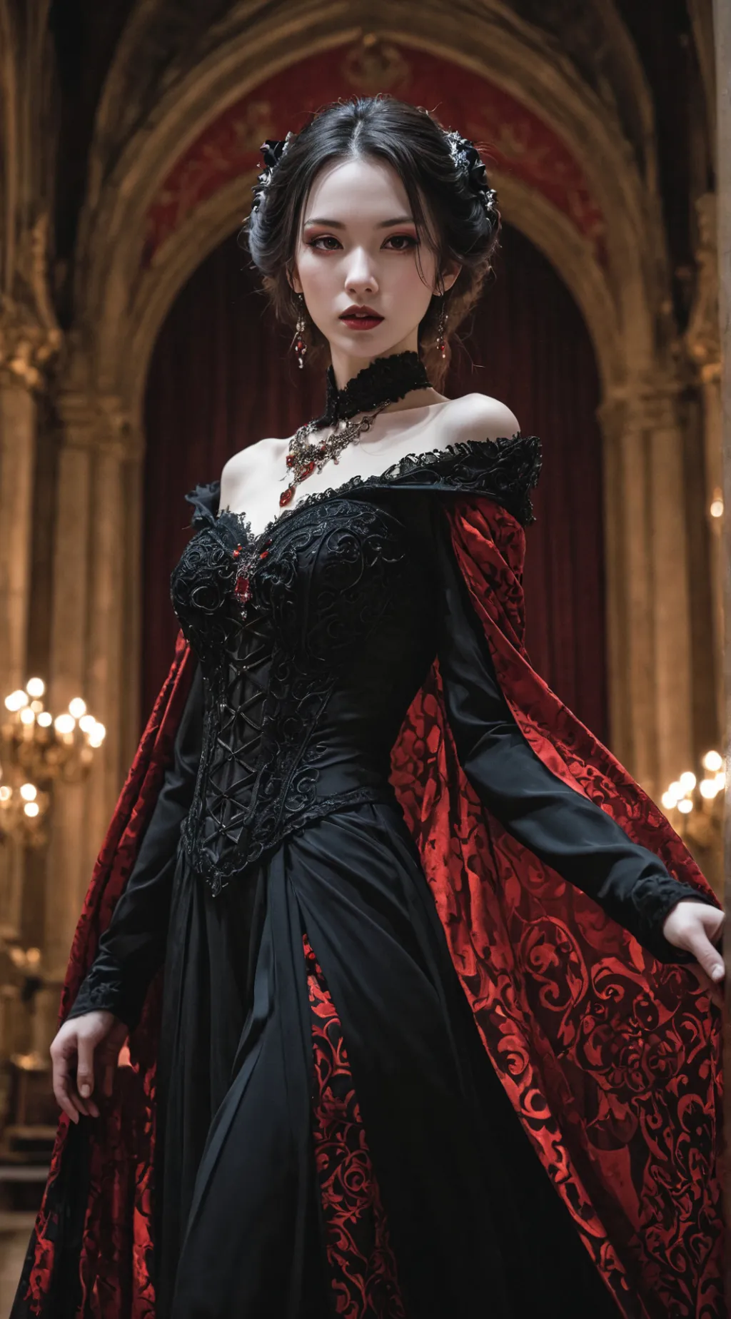 ai character: Selene background