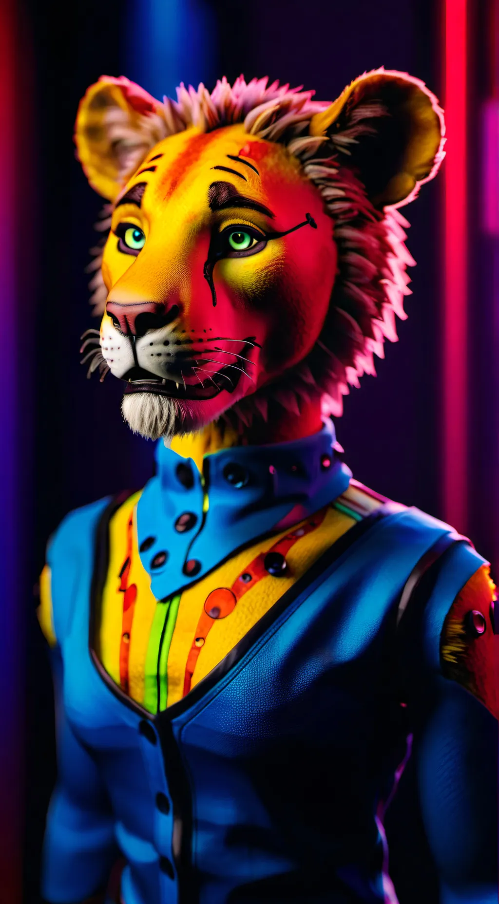 ai character: Люси  background