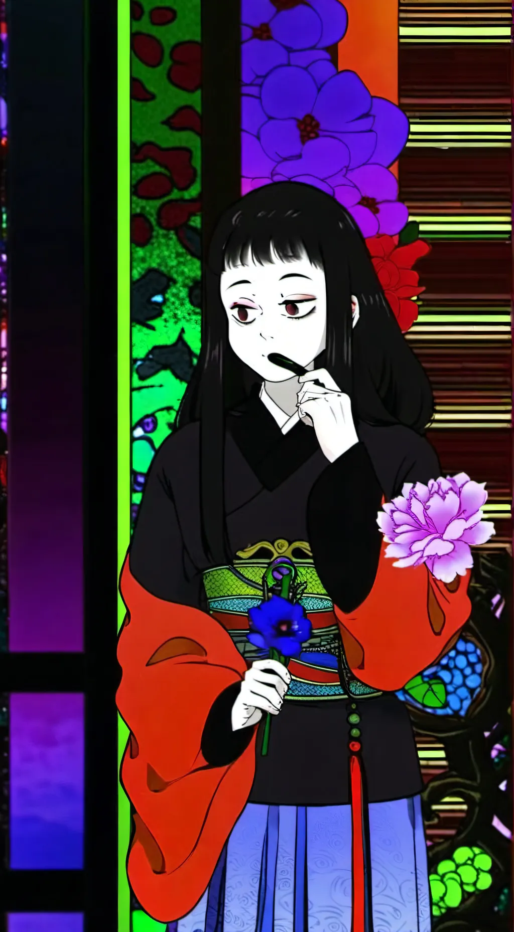 ai character: ray ray background