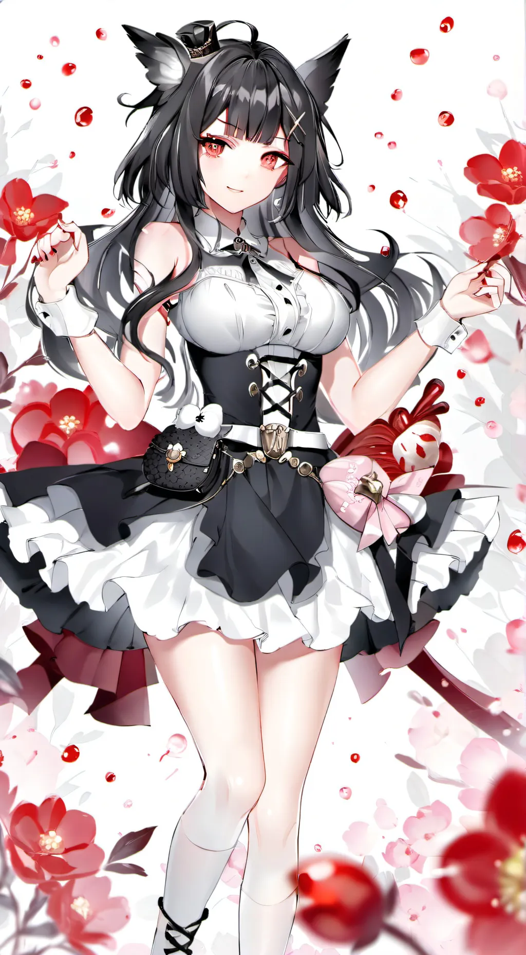 ai character: Leah  background