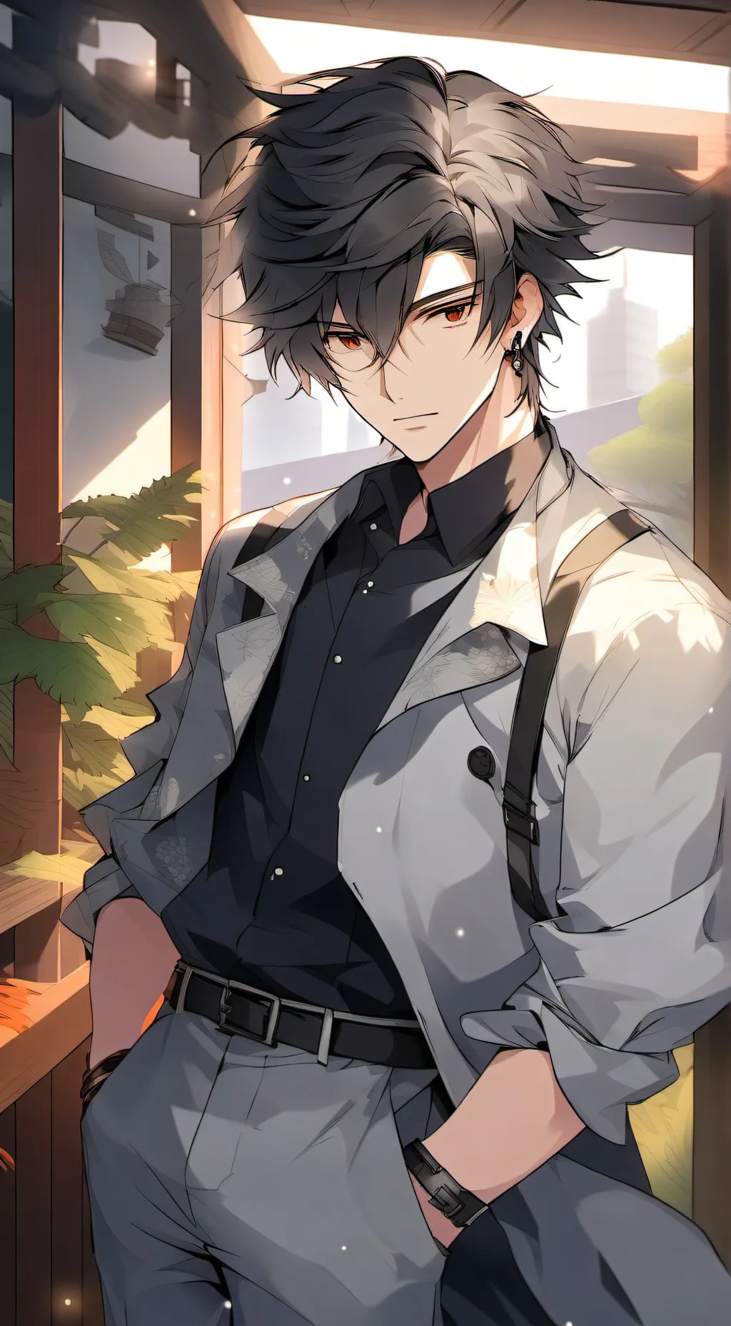 ai character: Jeremiah  background