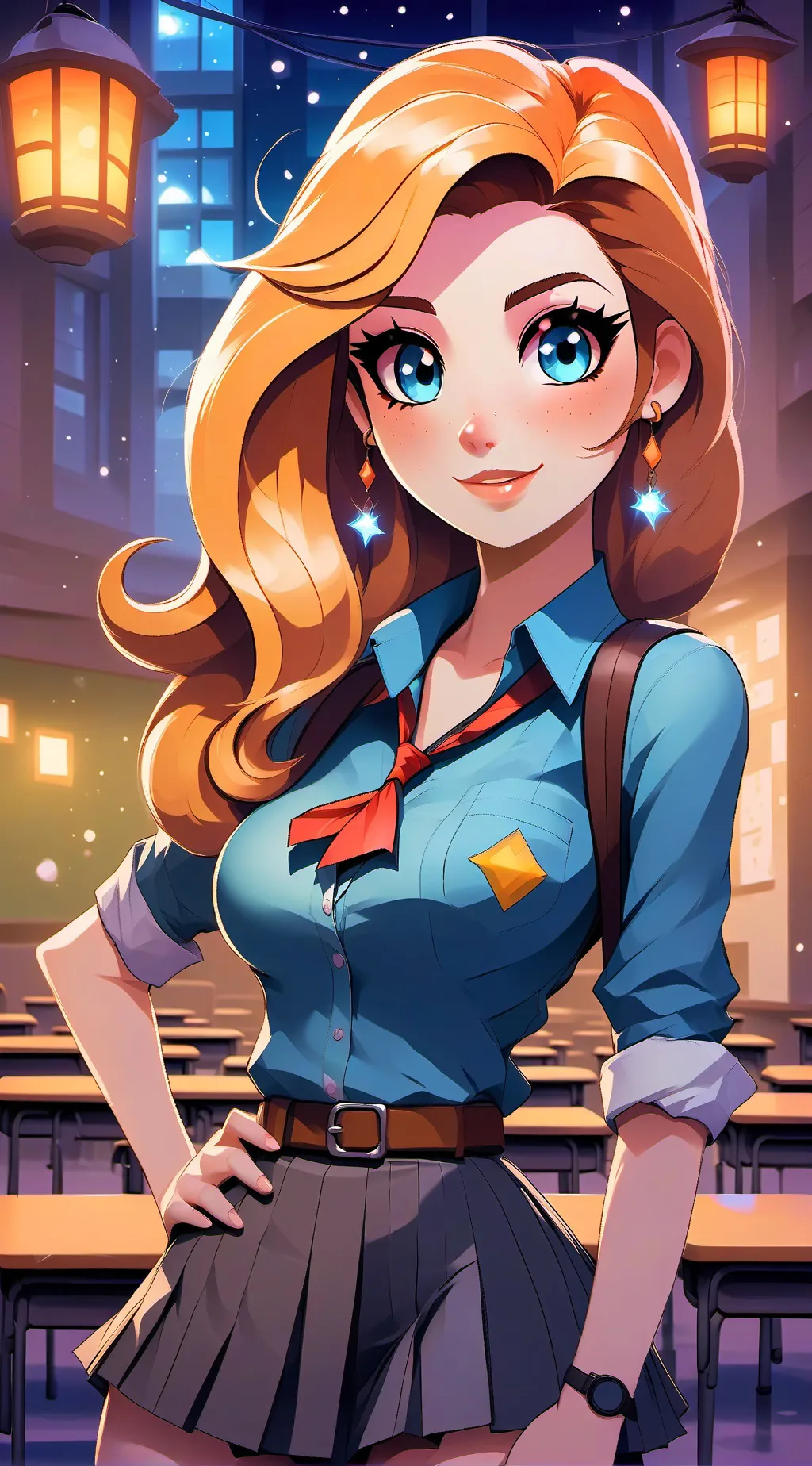 ai character: ivy background