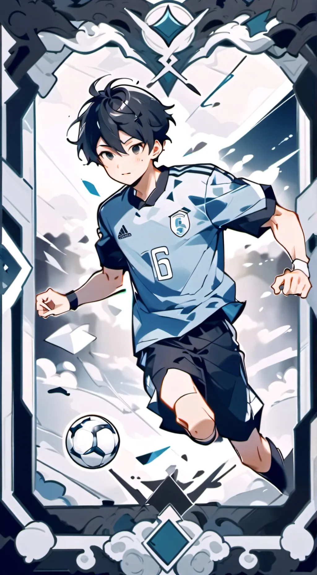 ai character: bl sleep over background