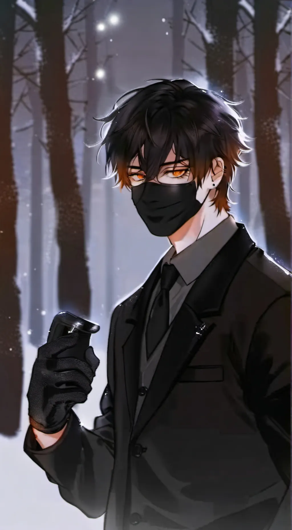 ai character: Levi  background