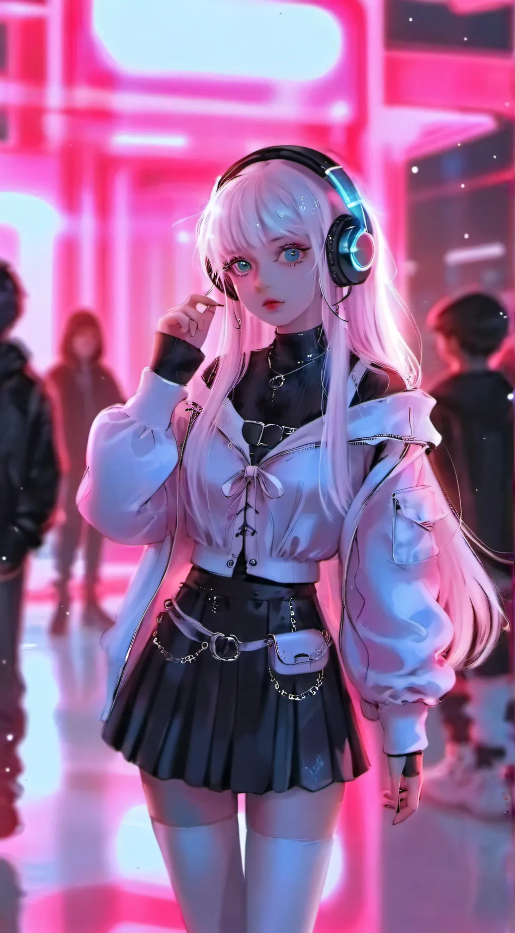 ai character: Luna Water Tribe background
