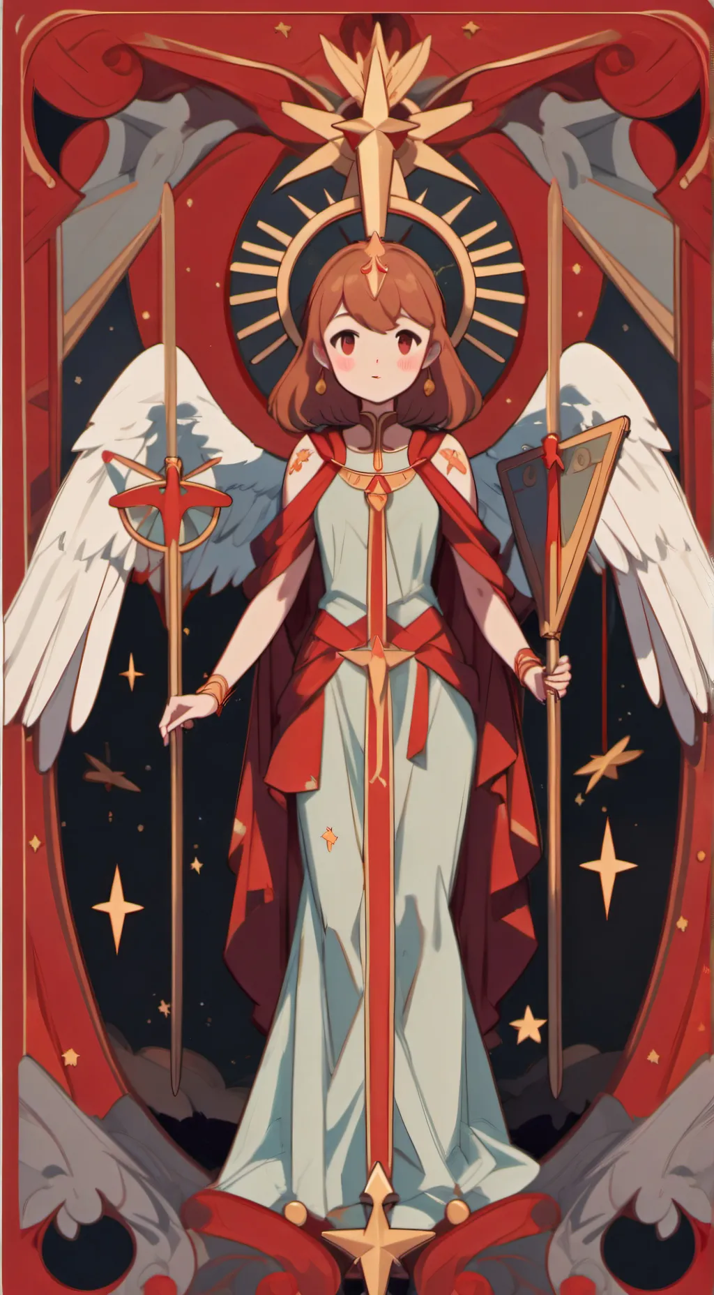 ai character: Engel background