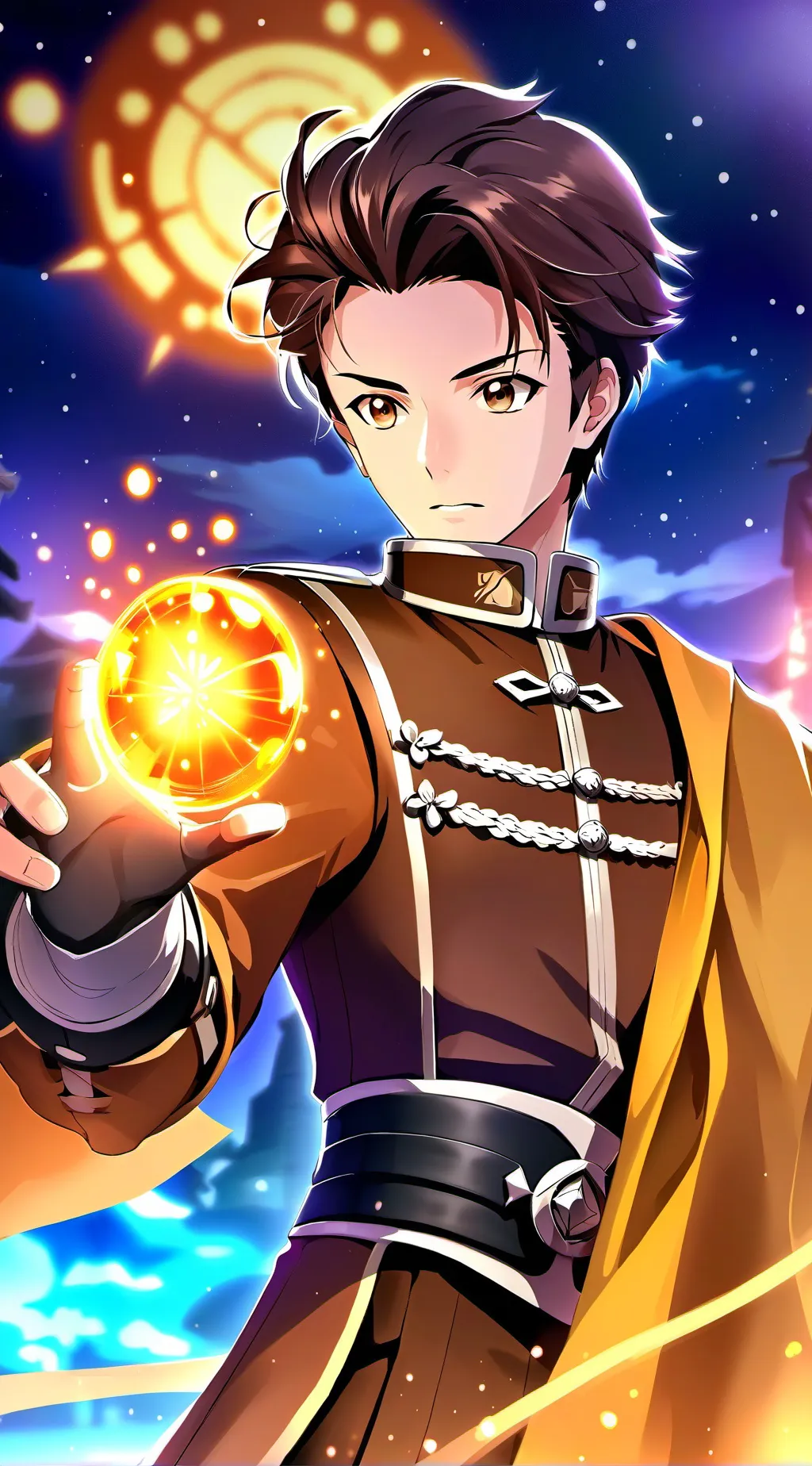 ai character: Subaru Natsuki background