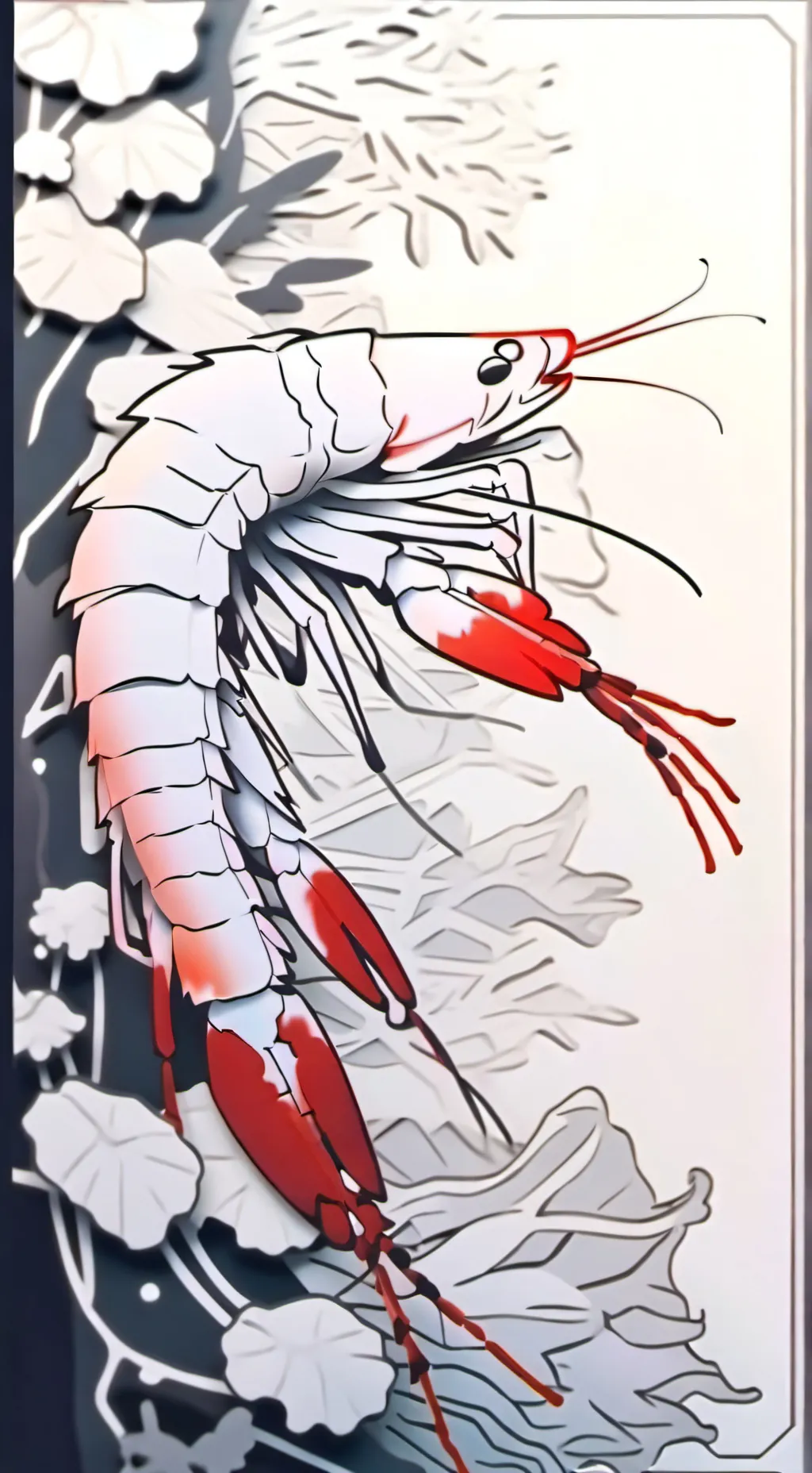 ai character: Angryhugs Shrimpo  background