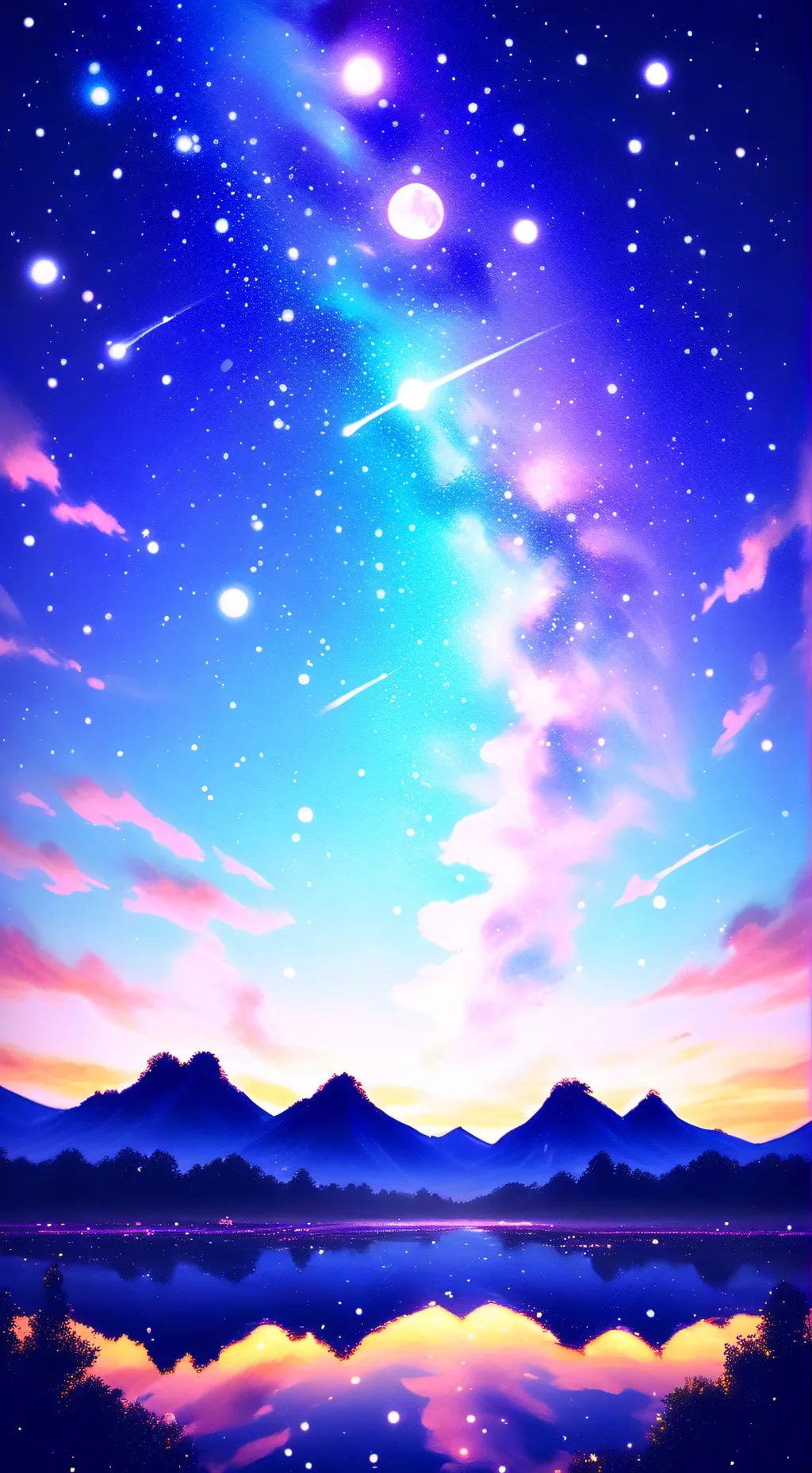 ai character: SG sleepover  background